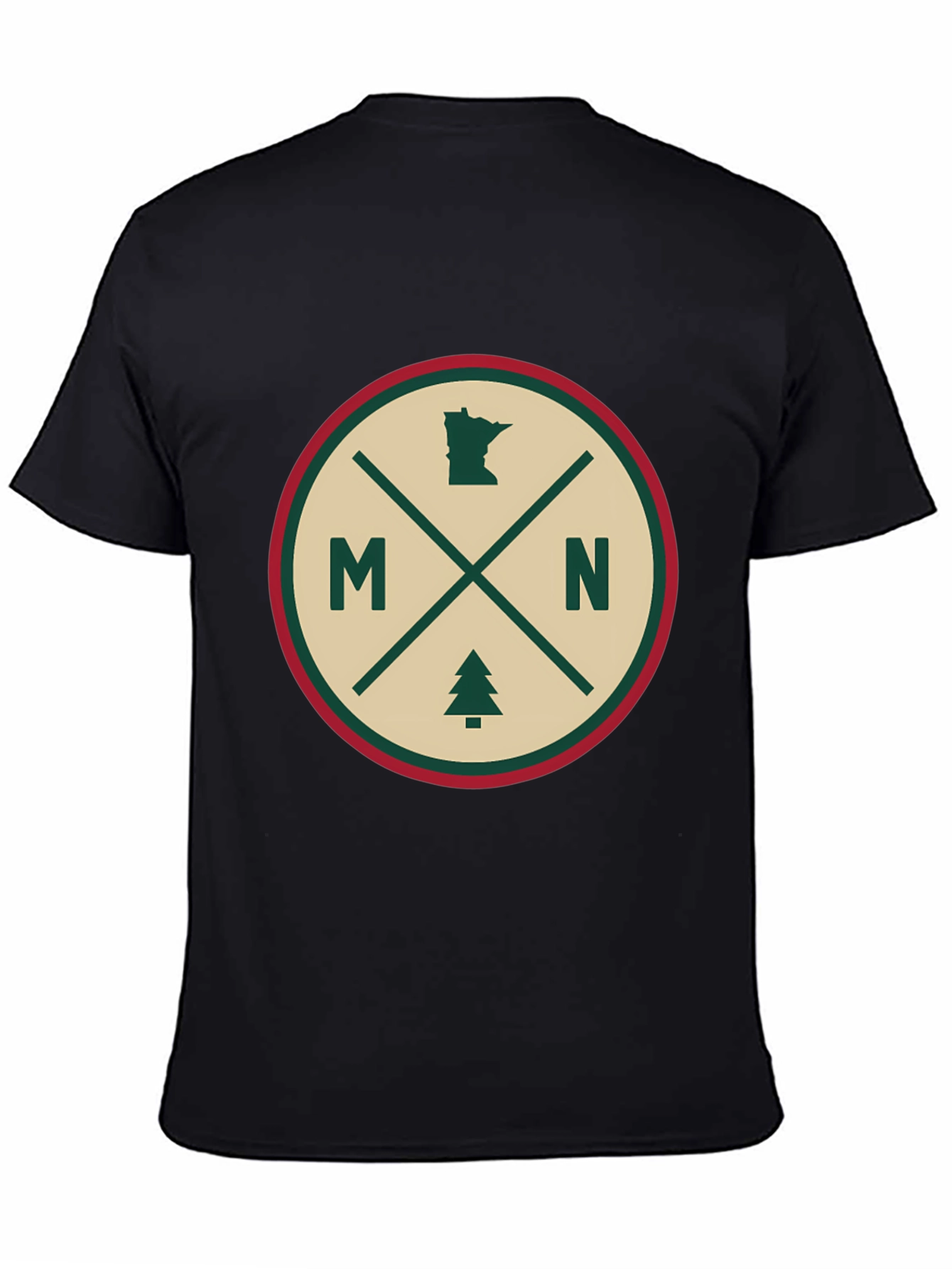 Minnesota Pride Tee - MN State & Tree Graphic
