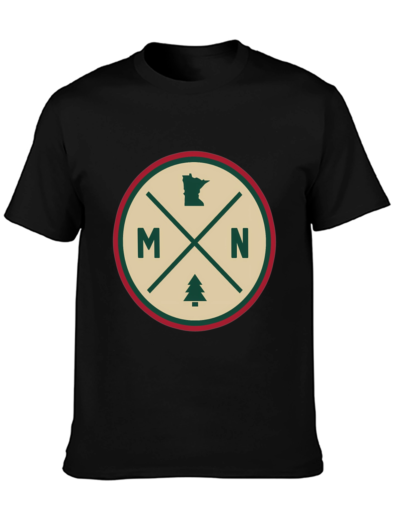 Minnesota Pride Tee - MN State & Tree Graphic