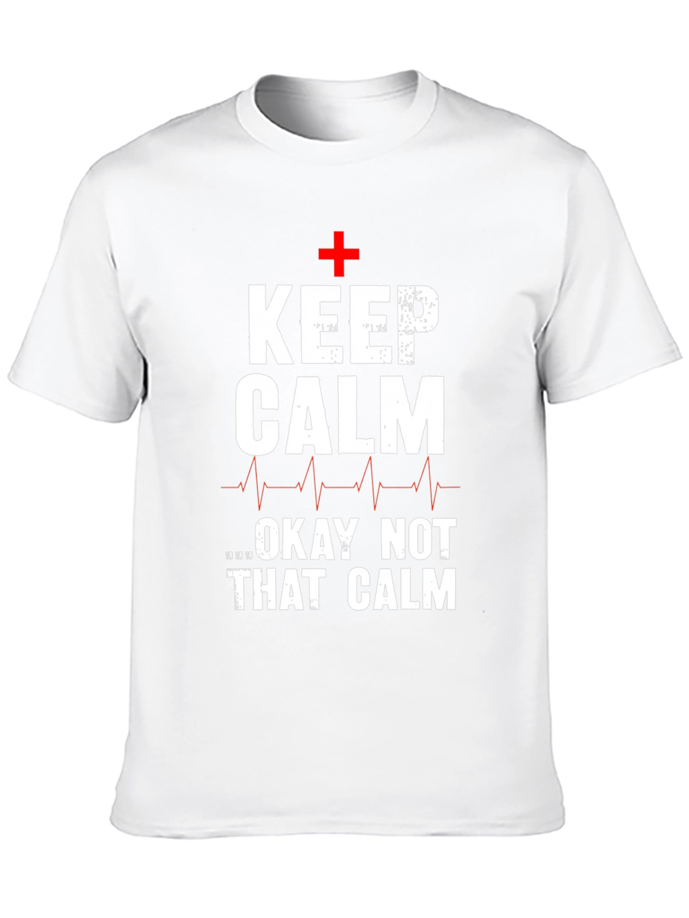 Keep Calm T-Shirt Funny Nurse Tee
