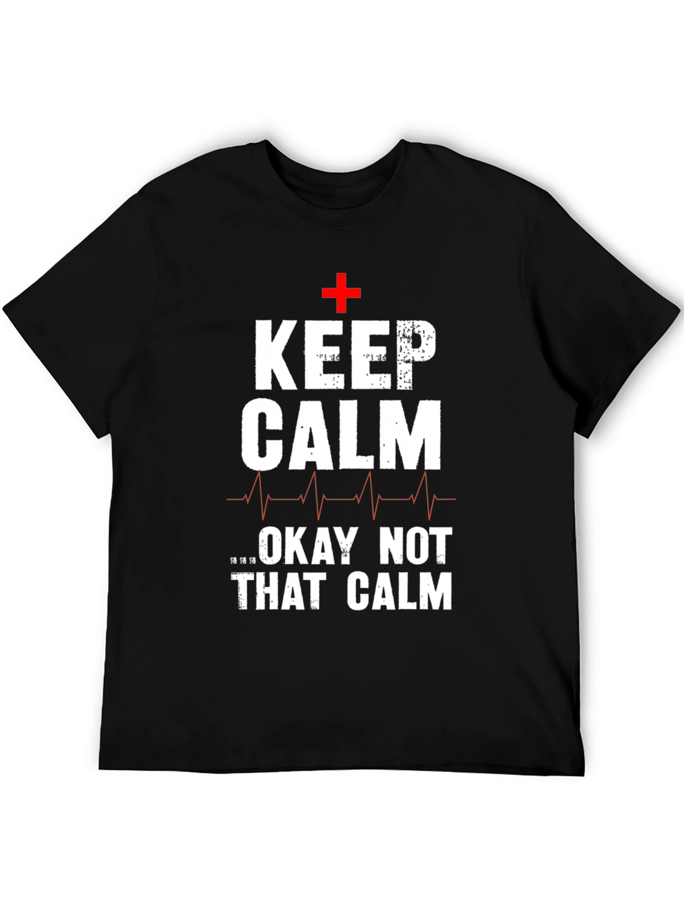Keep Calm T-Shirt Funny Nurse Tee