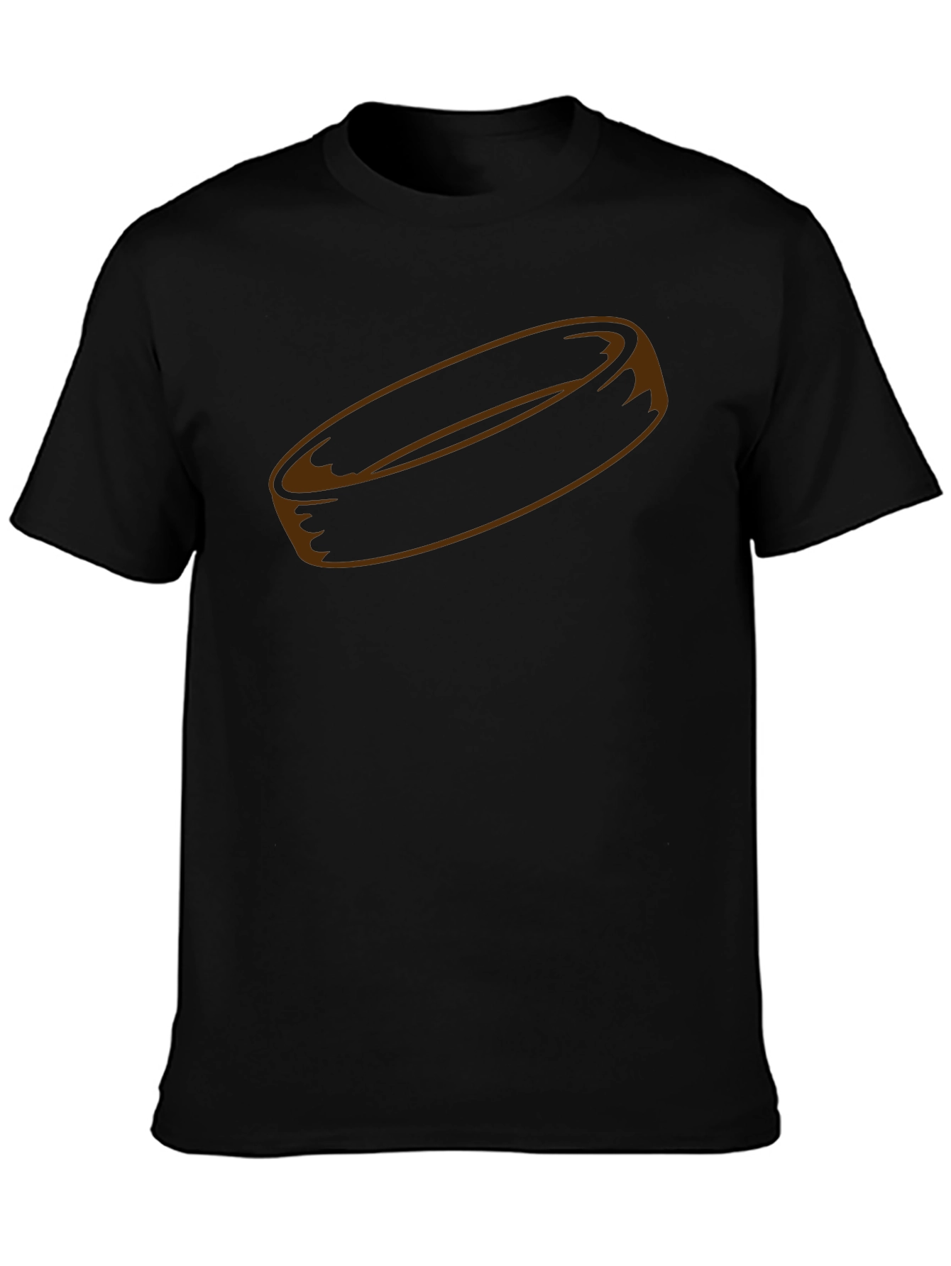 Hockey Puck Graphic T-Shirt