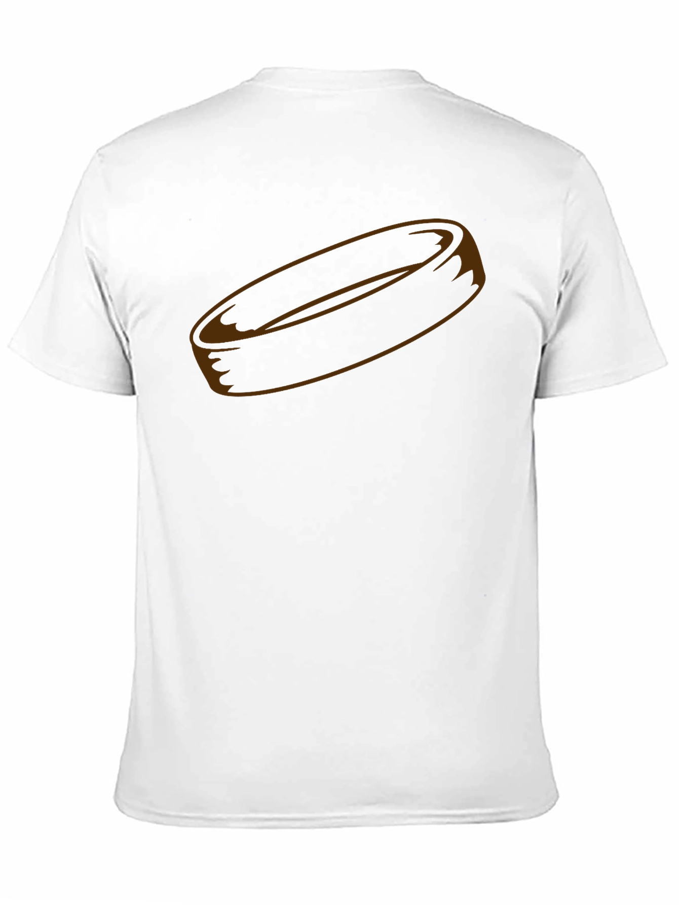 Hockey Puck Graphic T-Shirt