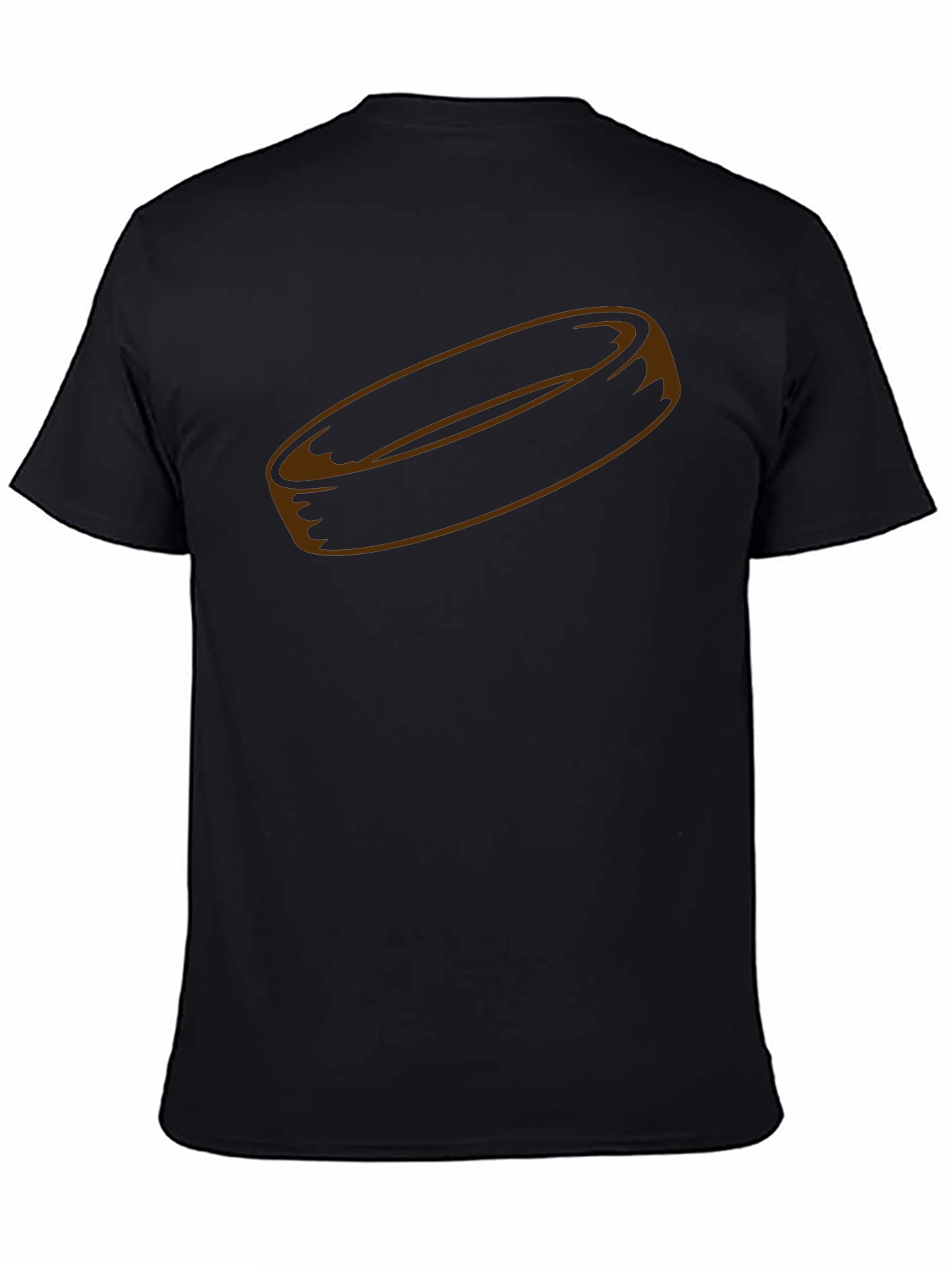 Hockey Puck Graphic T-Shirt