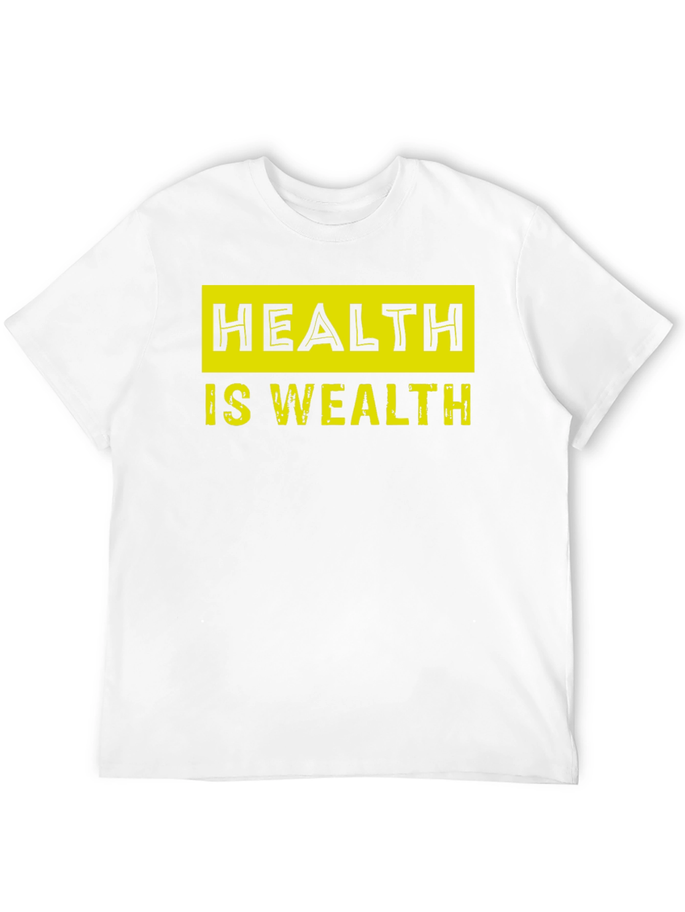 Health Is Wealth Graphic Tee