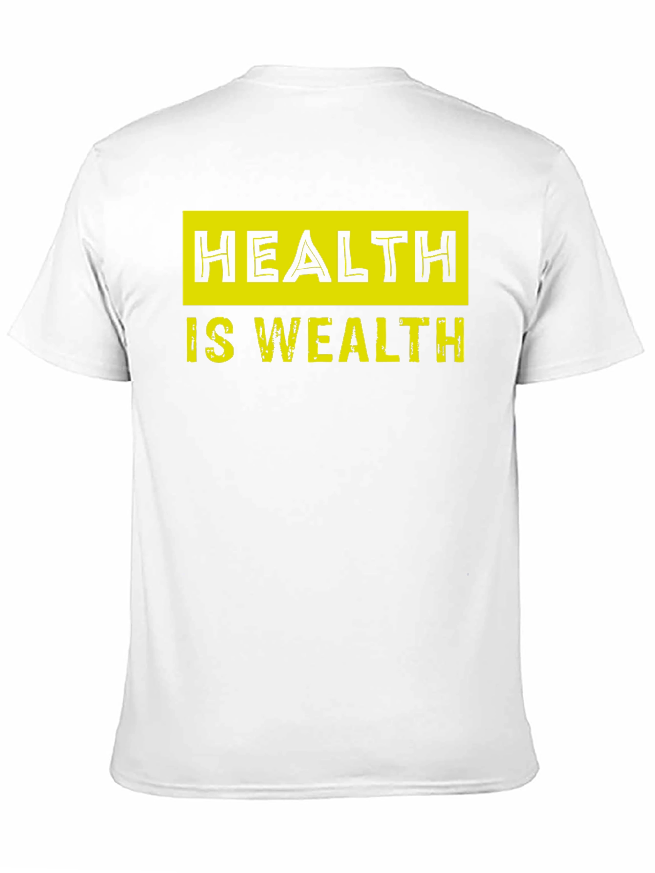 Health Is Wealth Graphic Tee