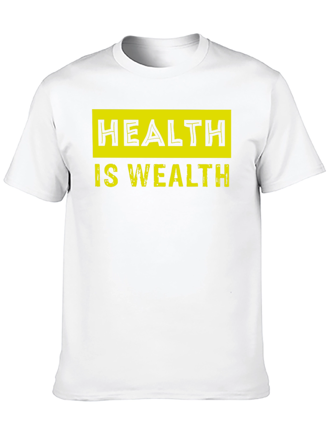 Health Is Wealth Graphic Tee