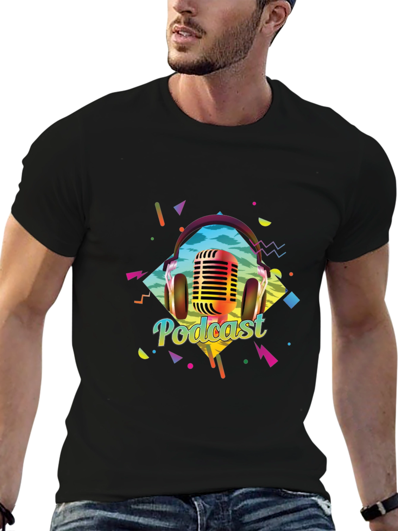 Podcast Retro T-Shirt