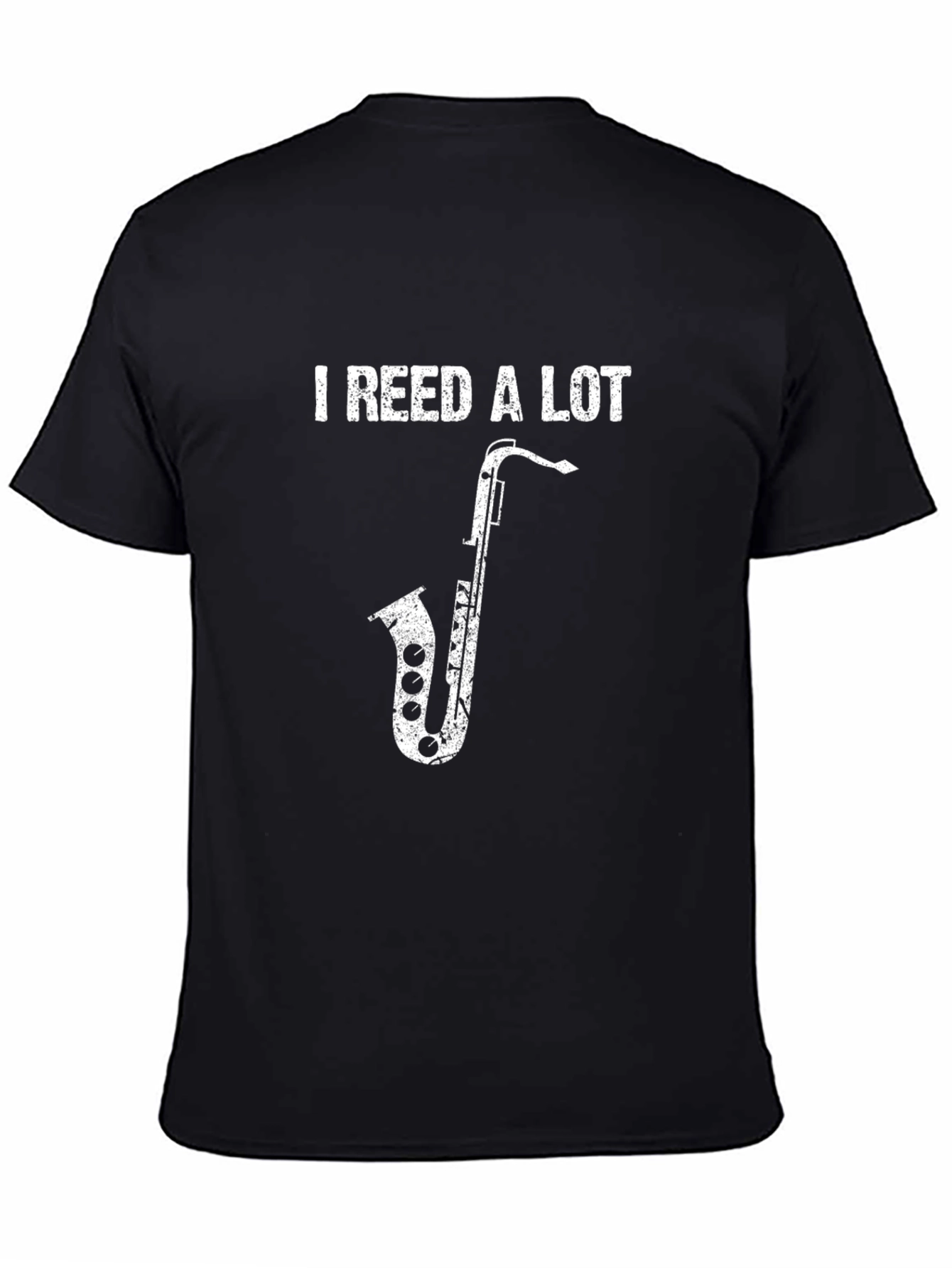 I Reed A Lot Saxophone T-Shirt Funny Musician Tee