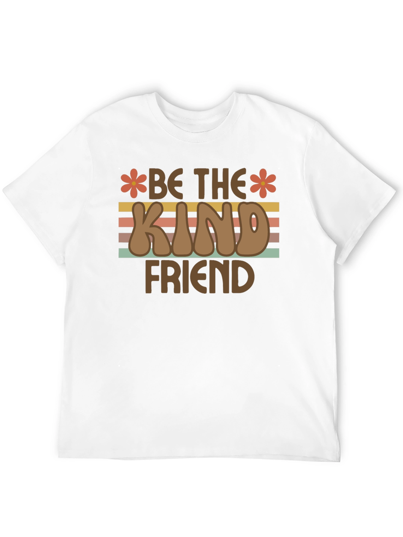 Be The Kind Friend Retro Graphic T-Shirt