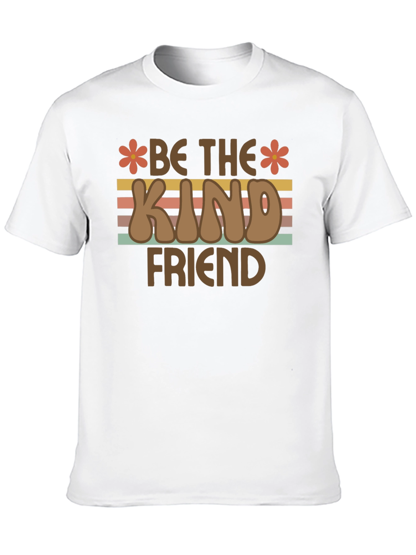 Be The Kind Friend Retro Graphic T-Shirt