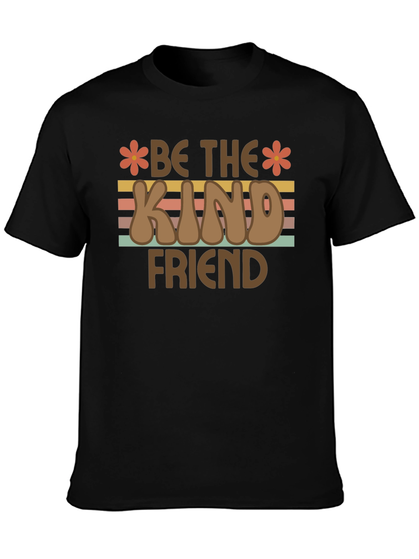 Be The Kind Friend Retro Graphic T-Shirt