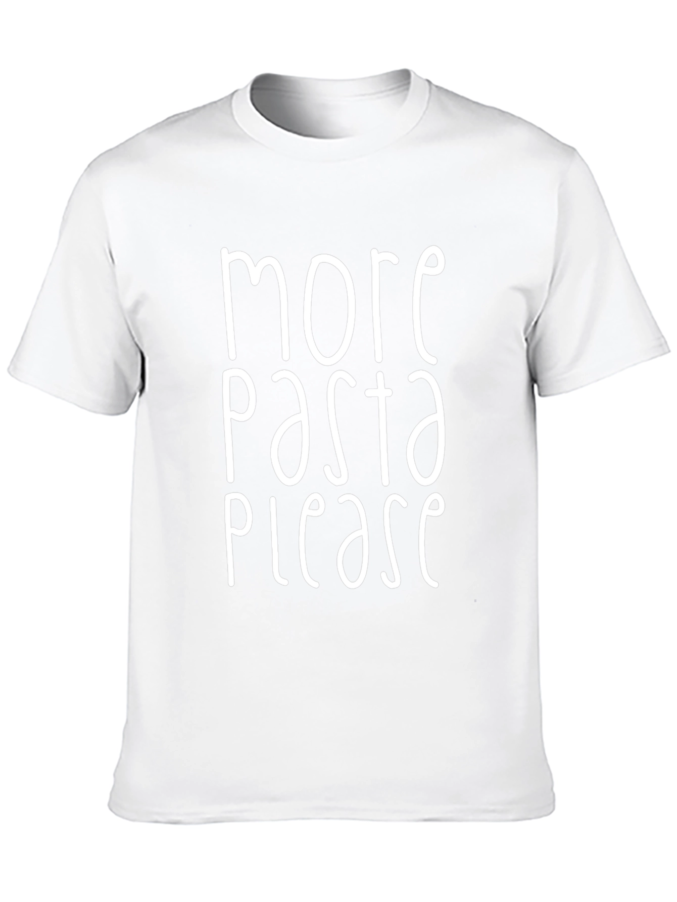 More Pasta Please T-Shirt - Funny Foodie Tee