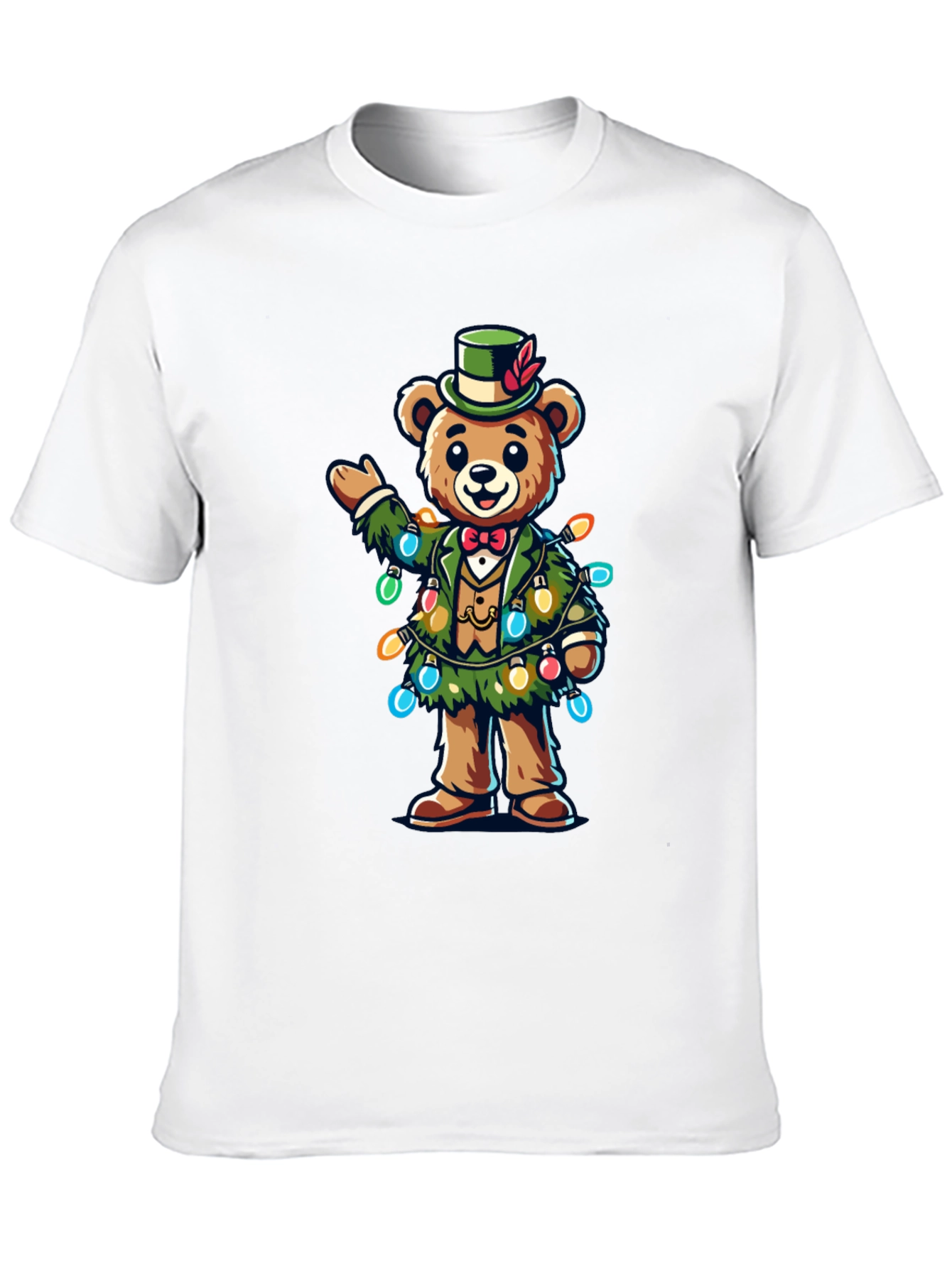 Festive Teddy Bear Tee
