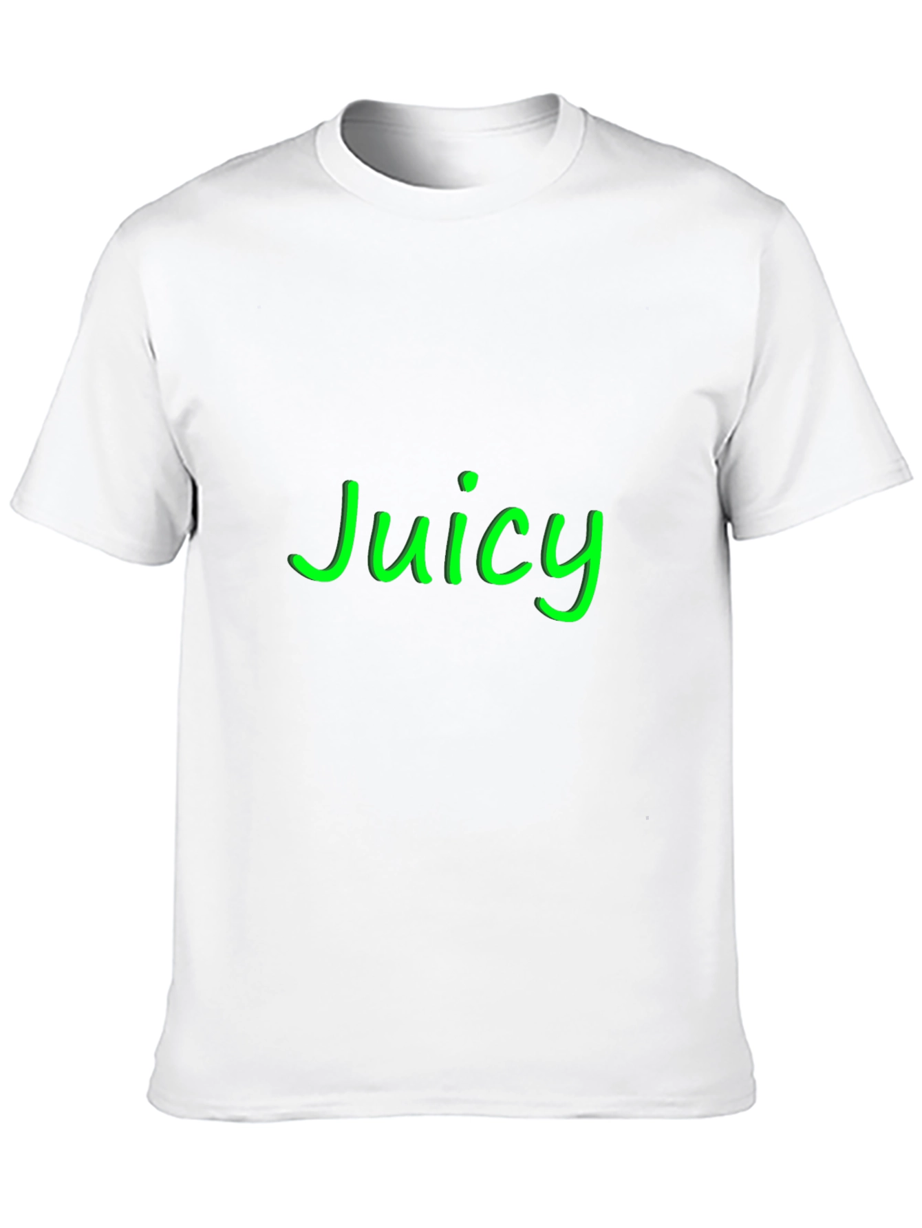 Juicy Black Graphic Tee - Casual Style