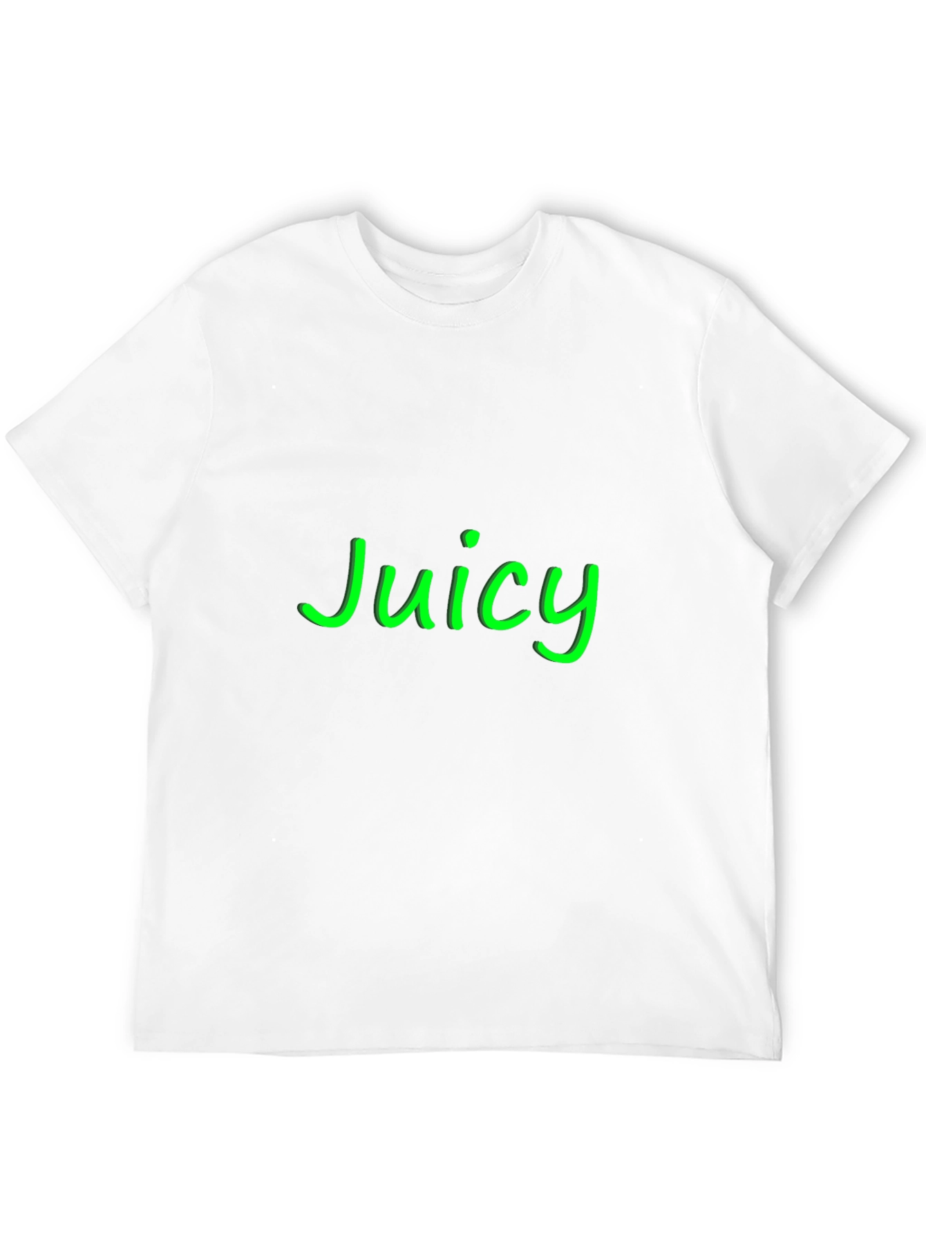 Juicy Black Graphic Tee - Casual Style