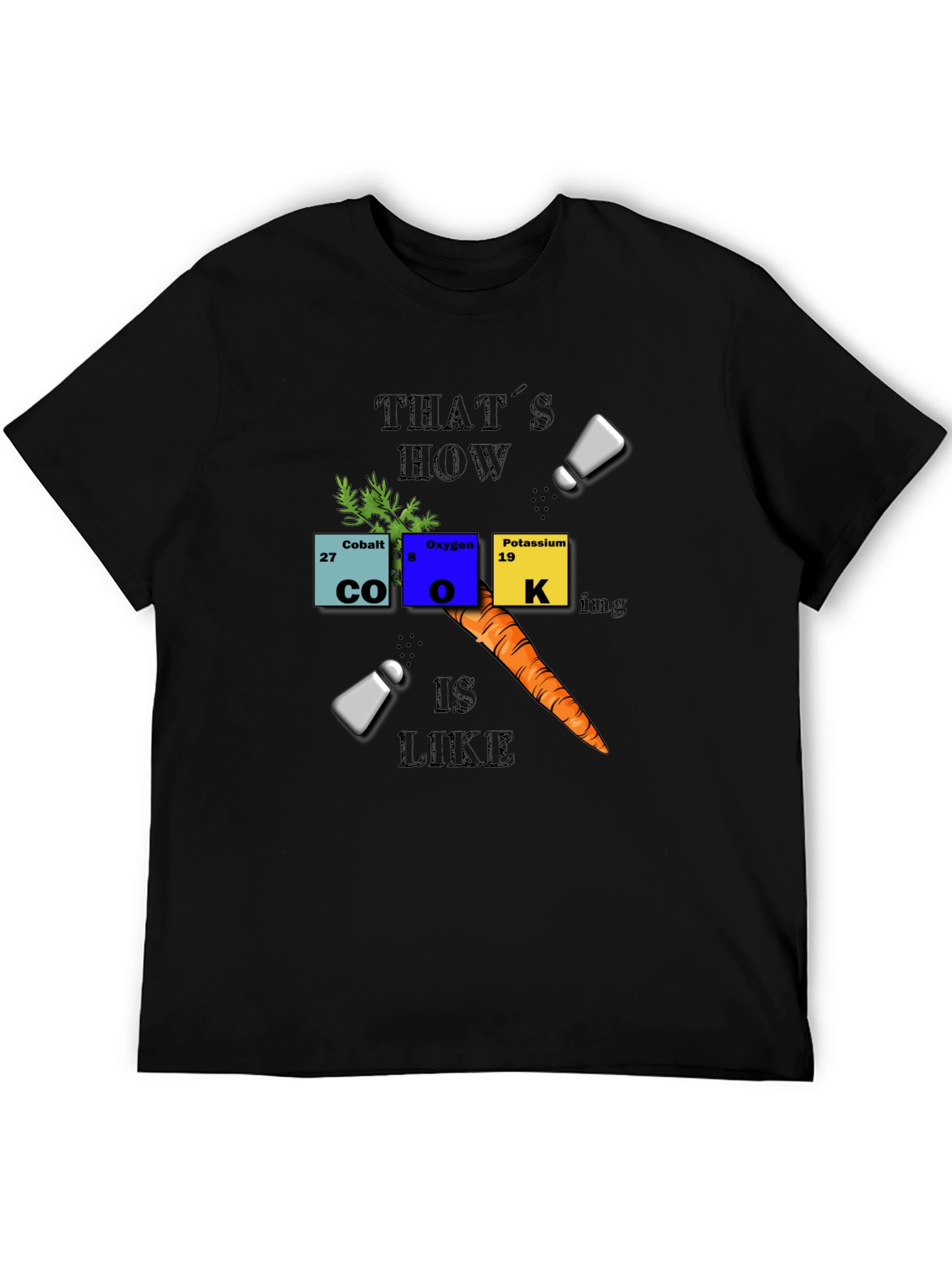 Funny Periodic Table Cooking T-Shirt