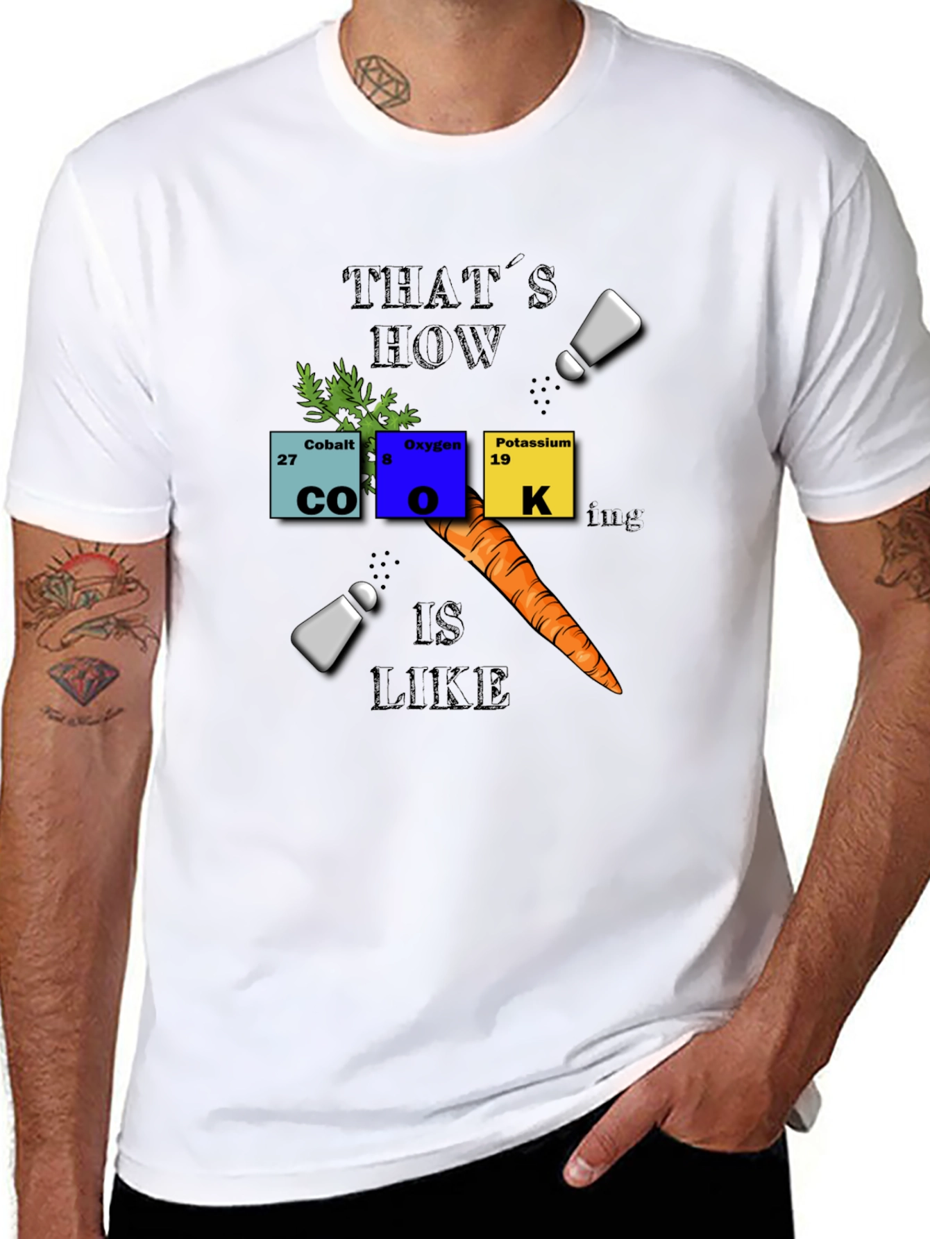 Funny Periodic Table Cooking T-Shirt