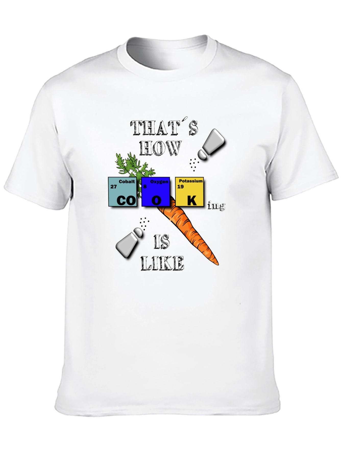 Funny Periodic Table Cooking T-Shirt