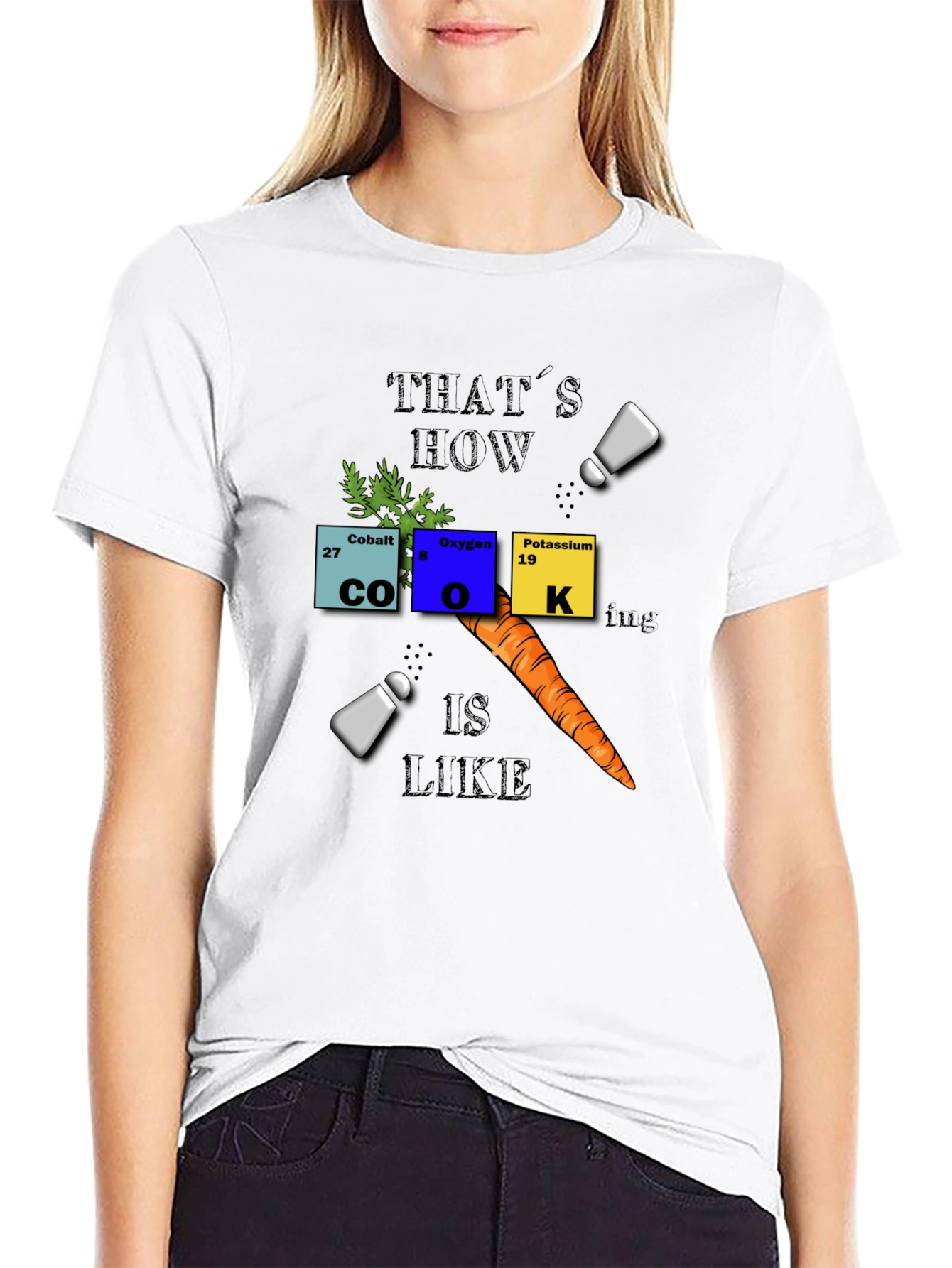 Funny Periodic Table Cooking T-Shirt