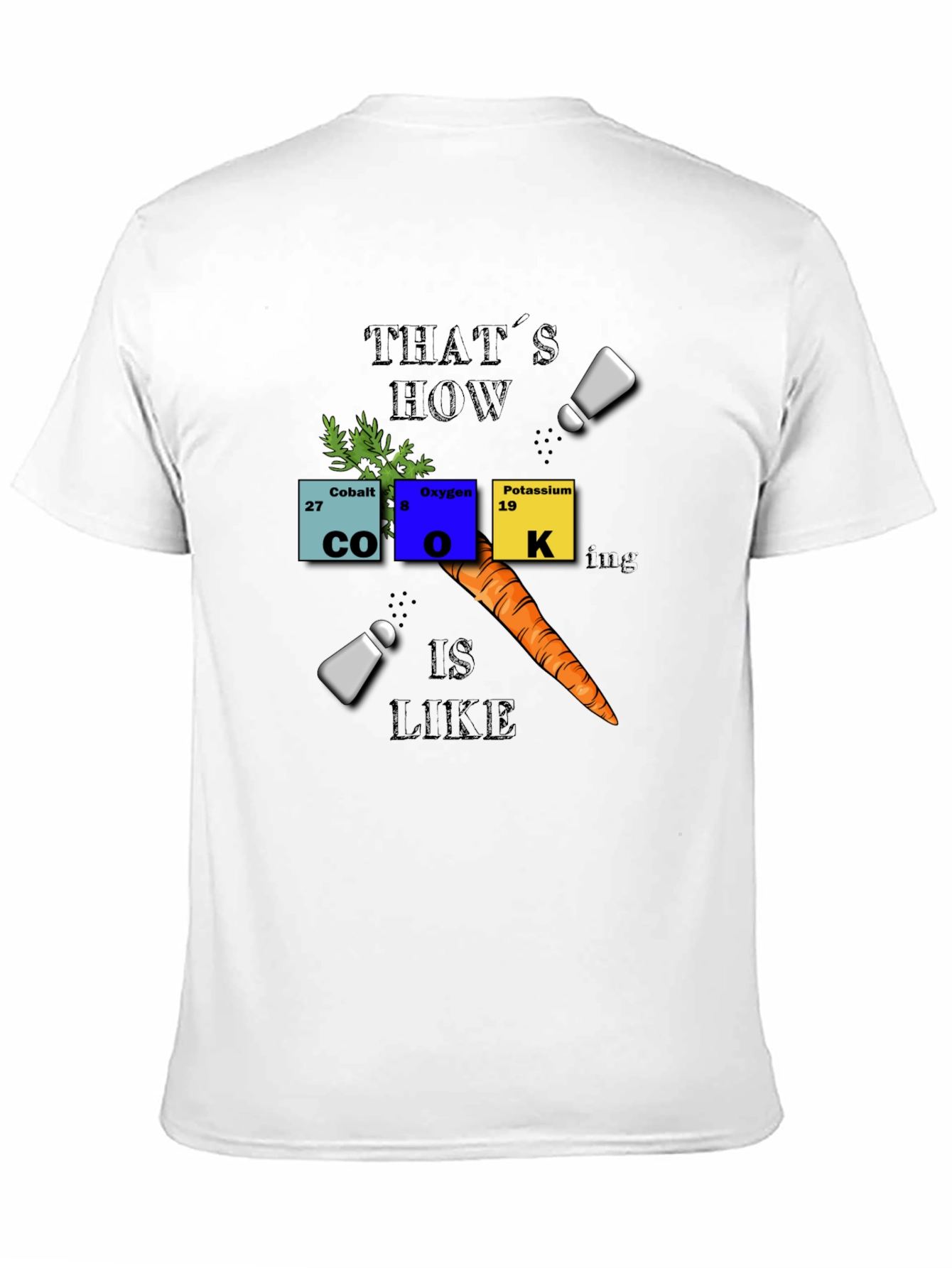 Funny Periodic Table Cooking T-Shirt