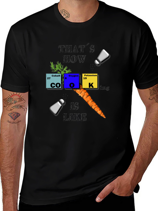 Funny Periodic Table Cooking T-Shirt