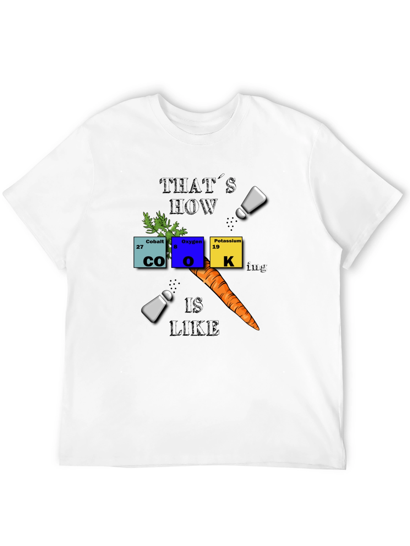 Funny Periodic Table Cooking T-Shirt