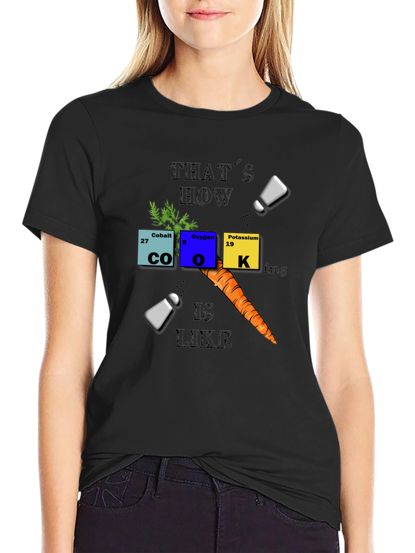 Funny Periodic Table Cooking T-Shirt