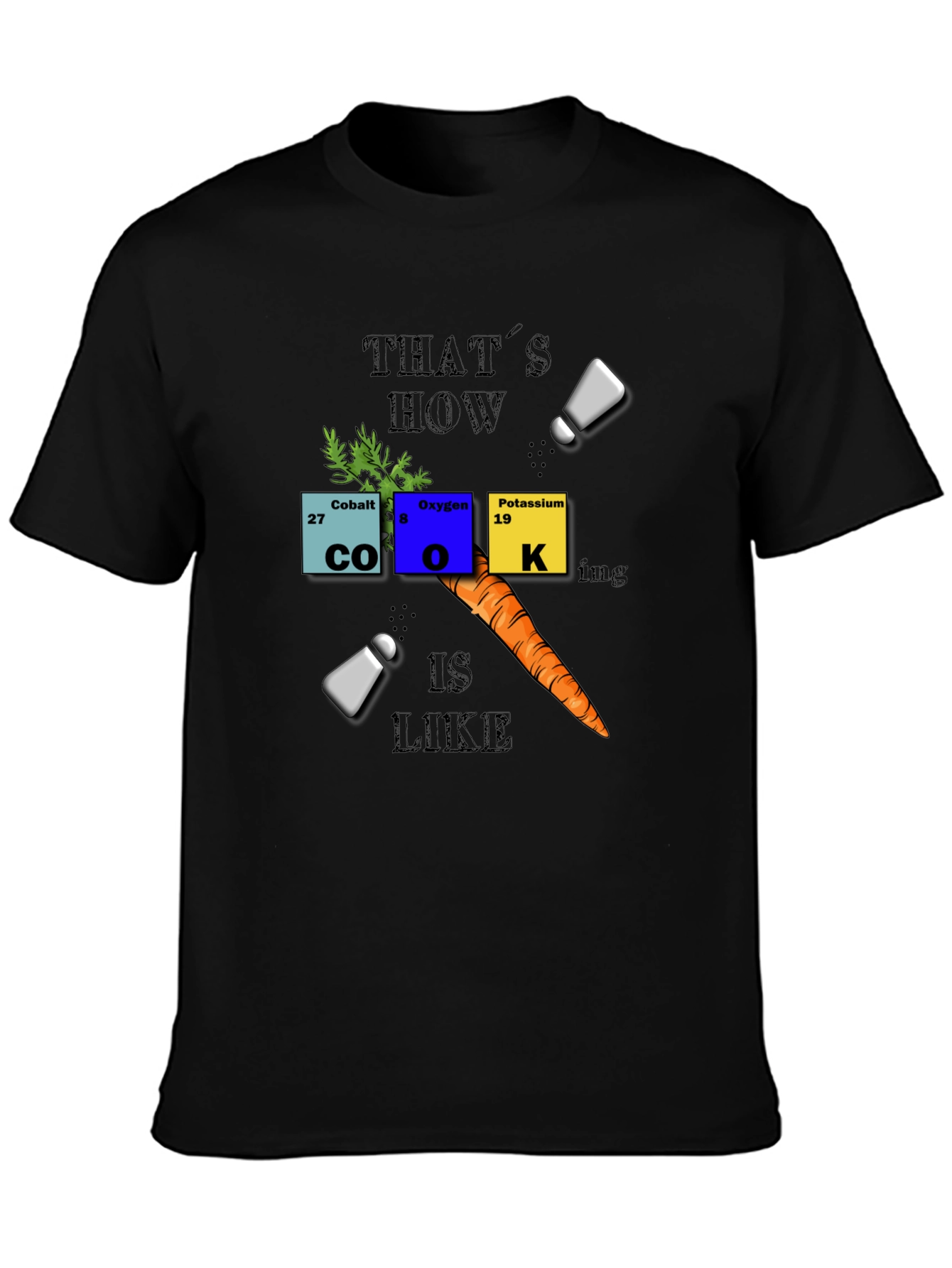 Funny Periodic Table Cooking T-Shirt