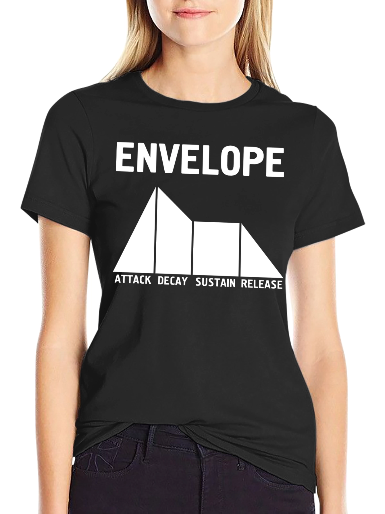 Synthesizer ADSR Envelope Graphic T-Shirt