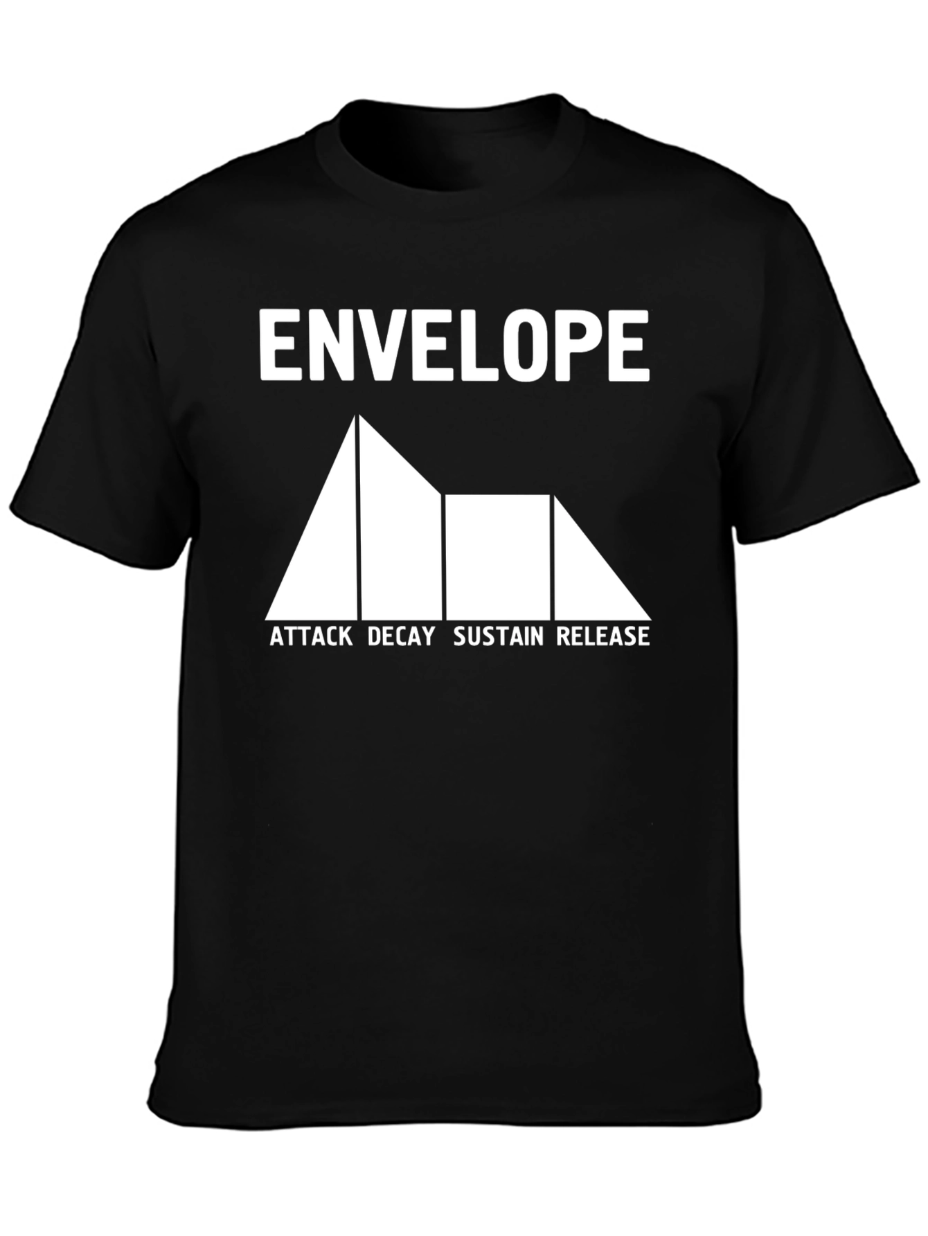 Synthesizer ADSR Envelope Graphic T-Shirt