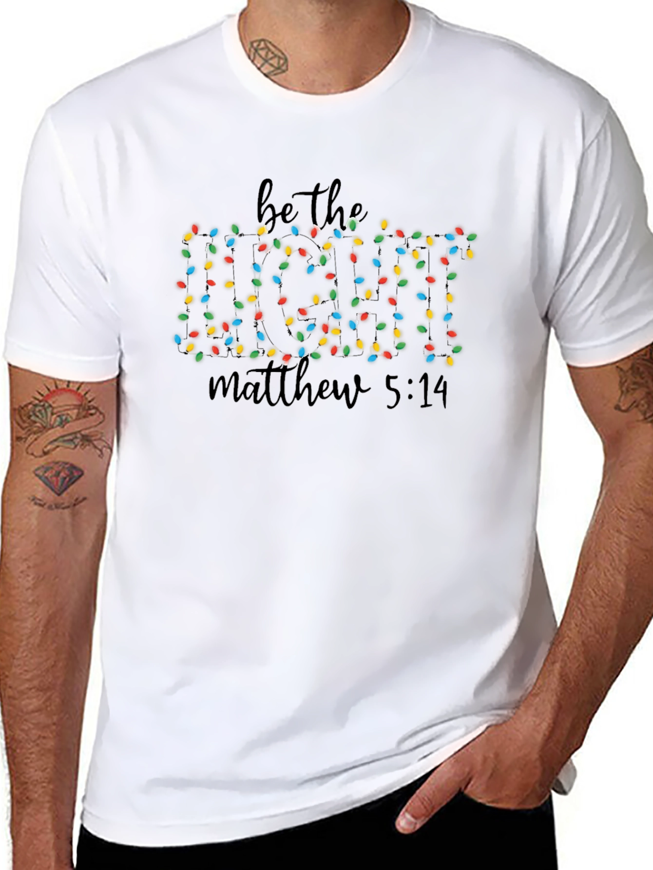 Be the Light T-Shirt Matthew 5:14