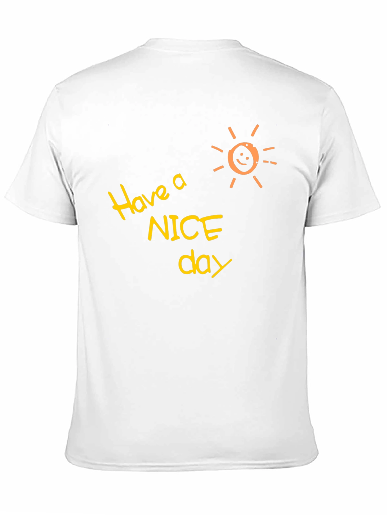 Have a Nice Day Black T-Shirt