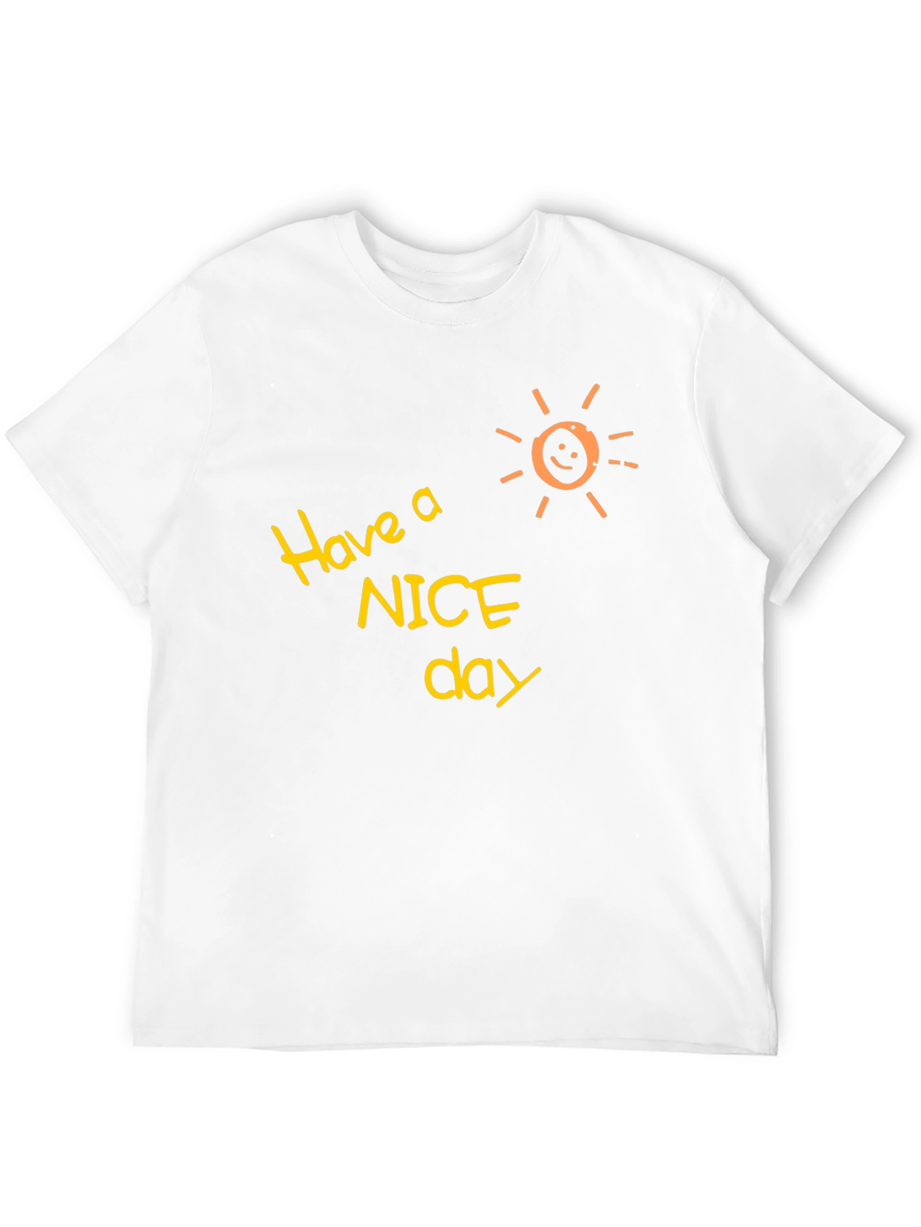 Have a Nice Day Black T-Shirt