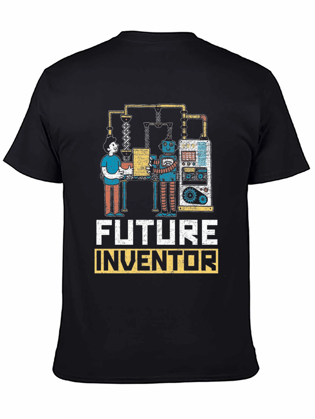 Future Inventor T-Shirt - Robotics Design Tee