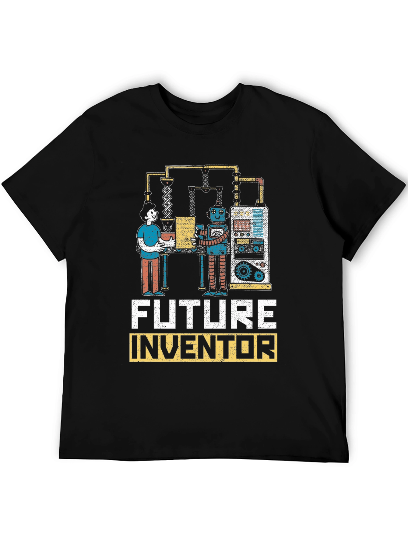 Future Inventor T-Shirt - Robotics Design Tee