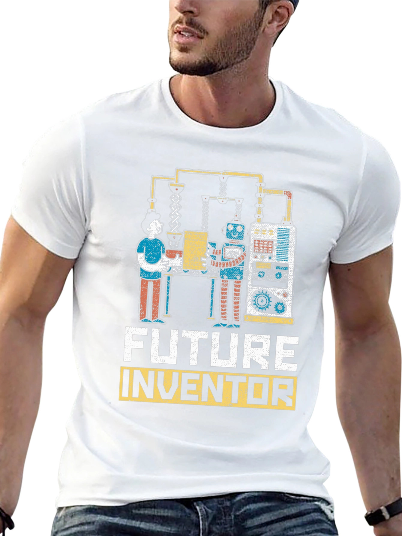 Future Inventor T-Shirt - Robotics Design Tee