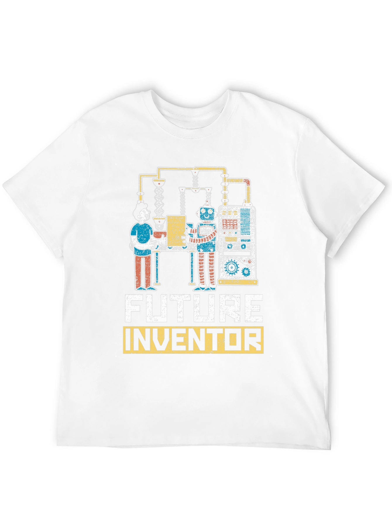 Future Inventor T-Shirt - Robotics Design Tee