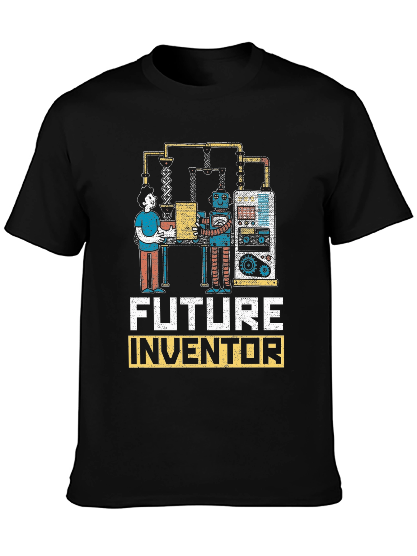 Future Inventor T-Shirt - Robotics Design Tee