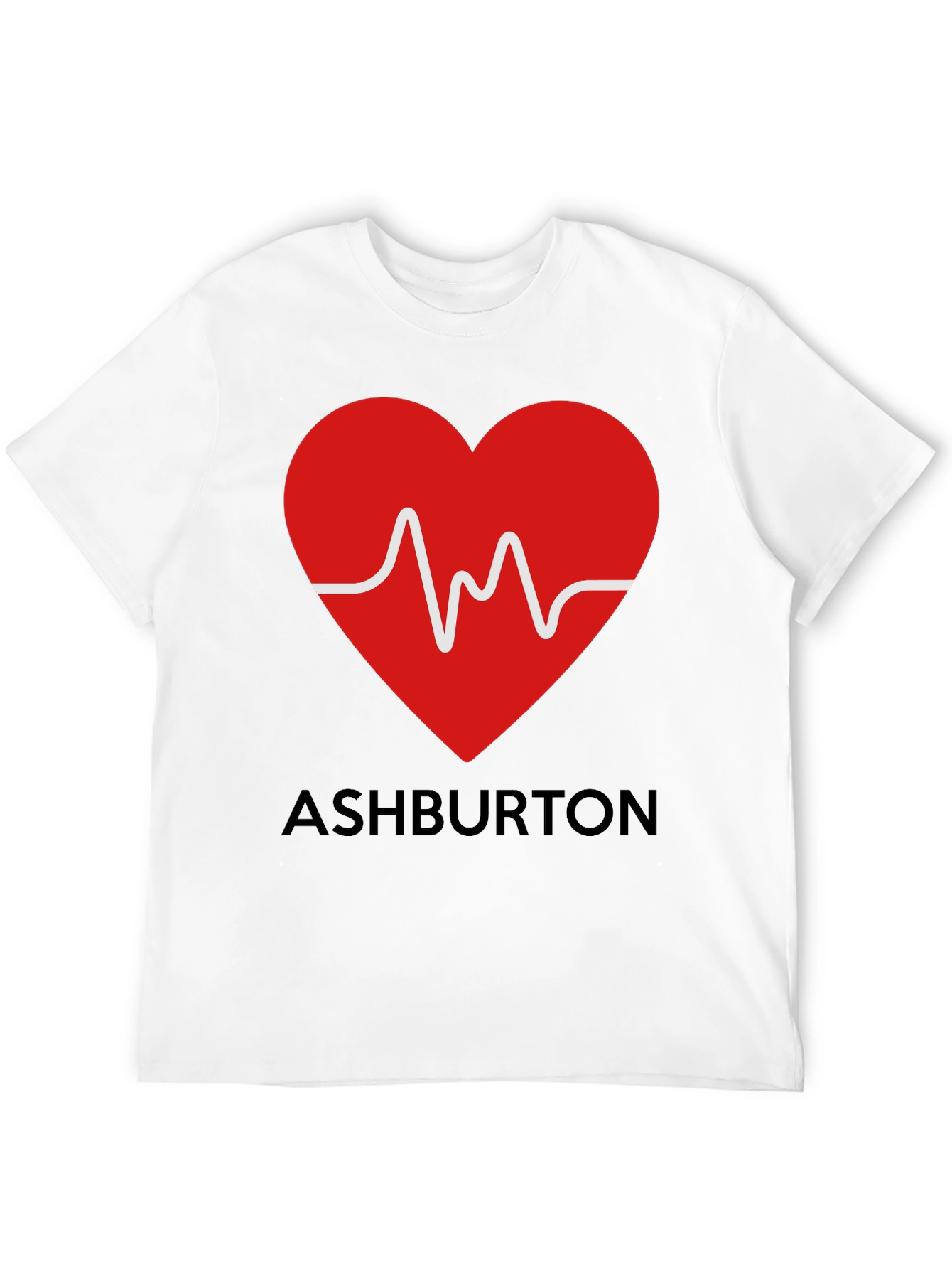 Ashburton Heartbeat Graphic T-Shirt