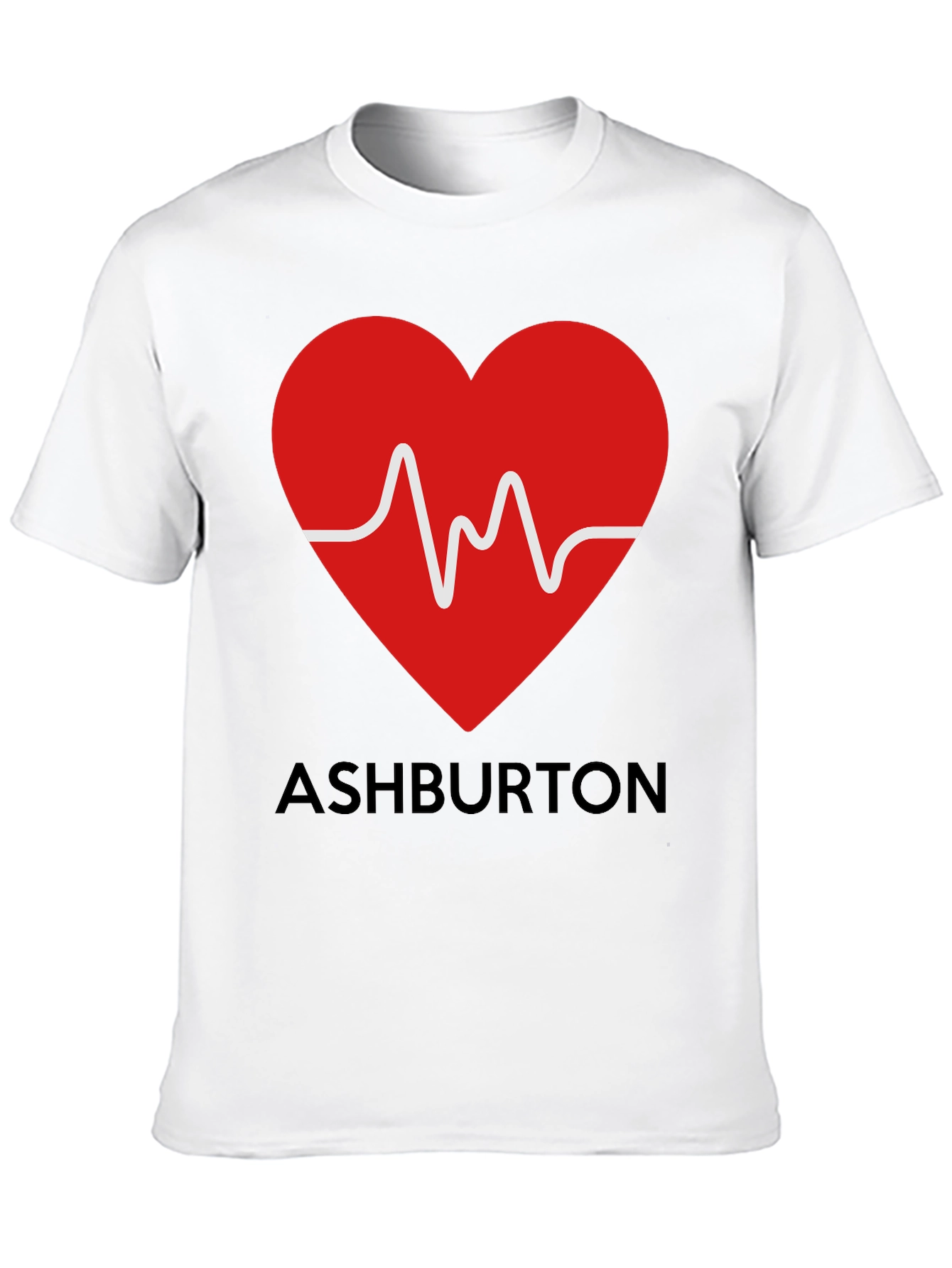 Ashburton Heartbeat Graphic T-Shirt