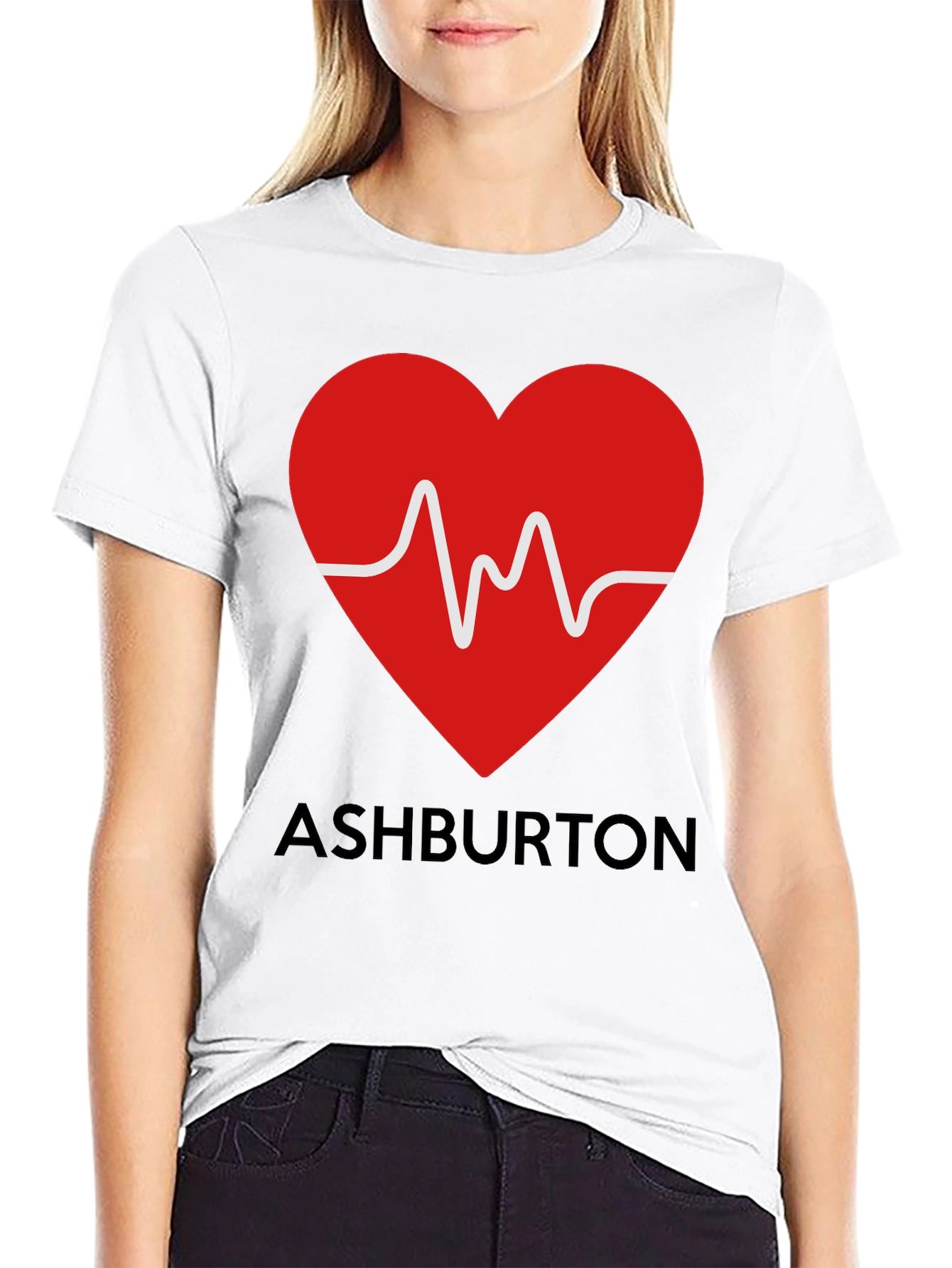 Ashburton Heartbeat Graphic T-Shirt