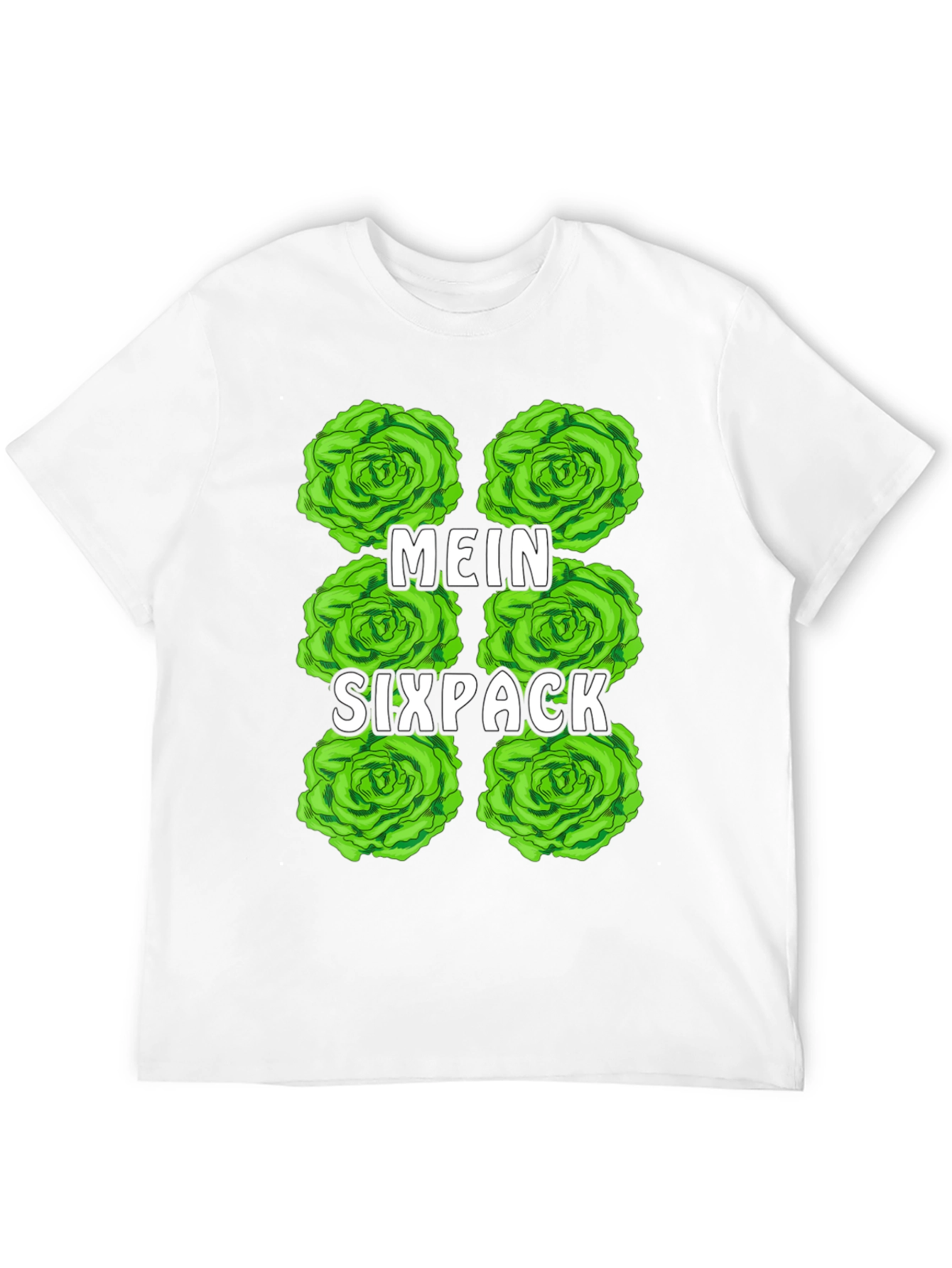 Mein Sixpack Lettuce Graphic Tee