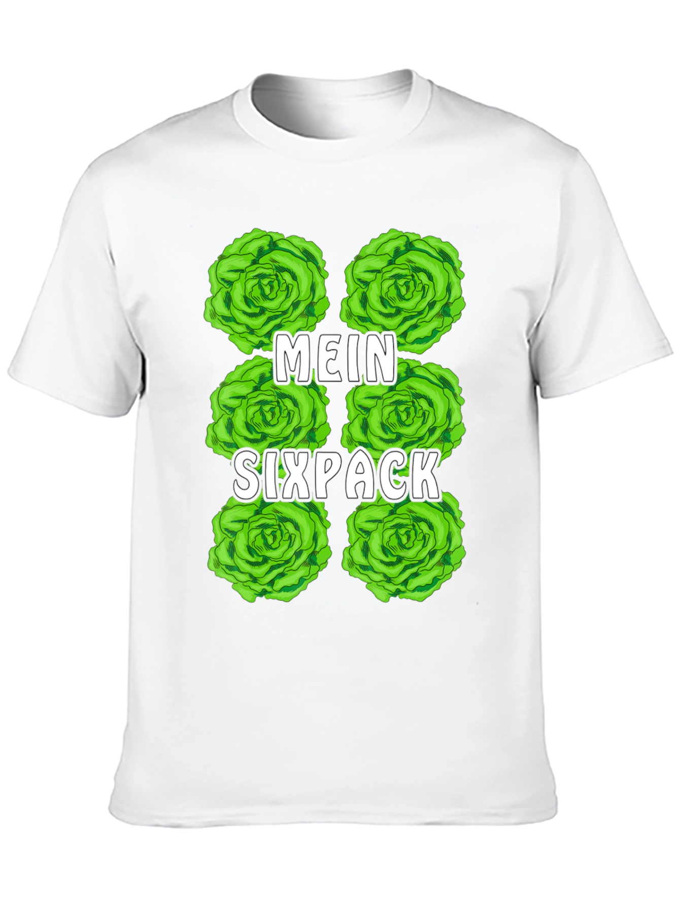 Mein Sixpack Lettuce Graphic Tee