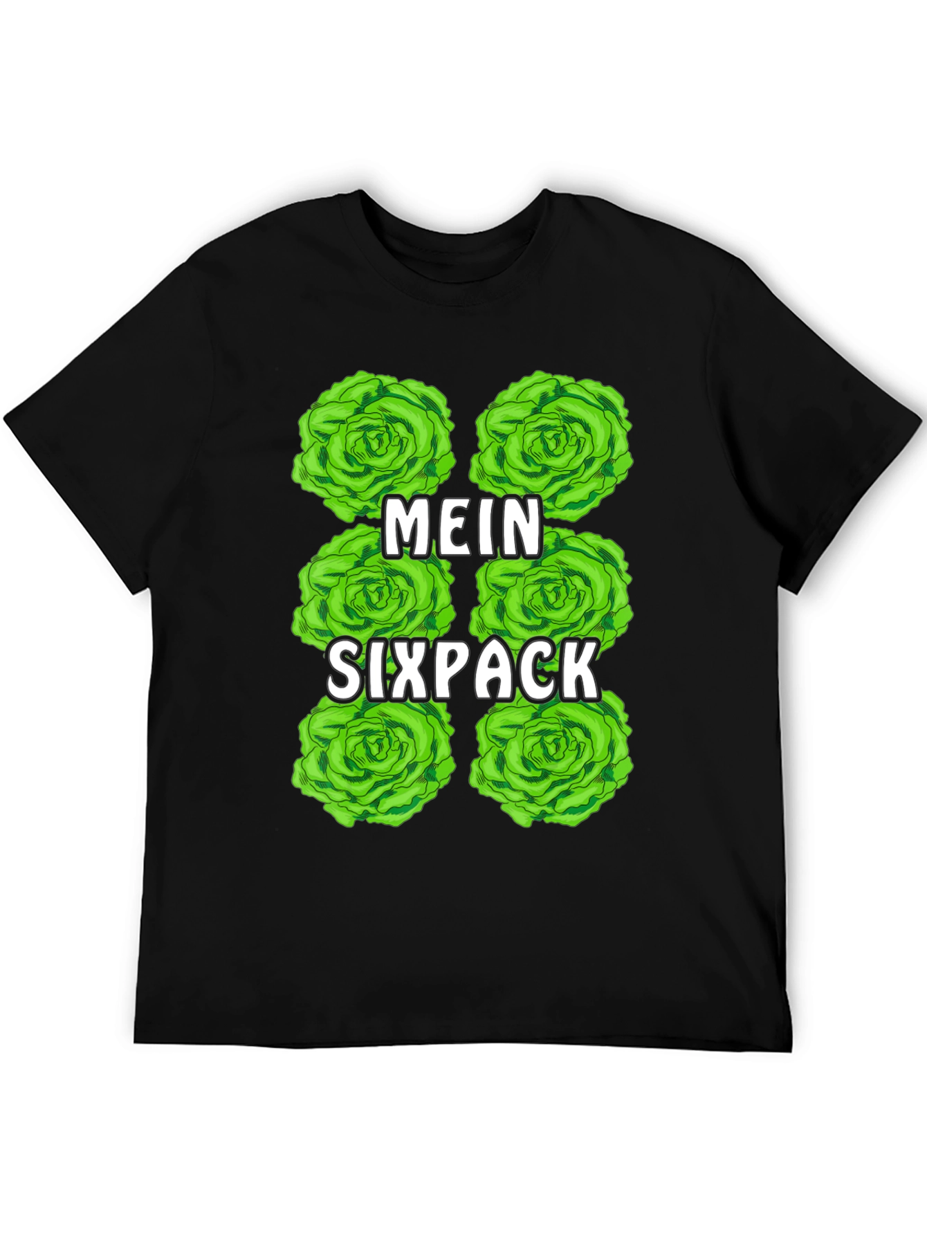 Mein Sixpack Lettuce Graphic Tee