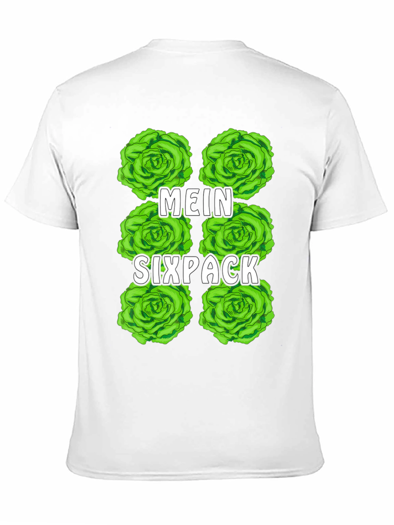 Mein Sixpack Lettuce Graphic Tee