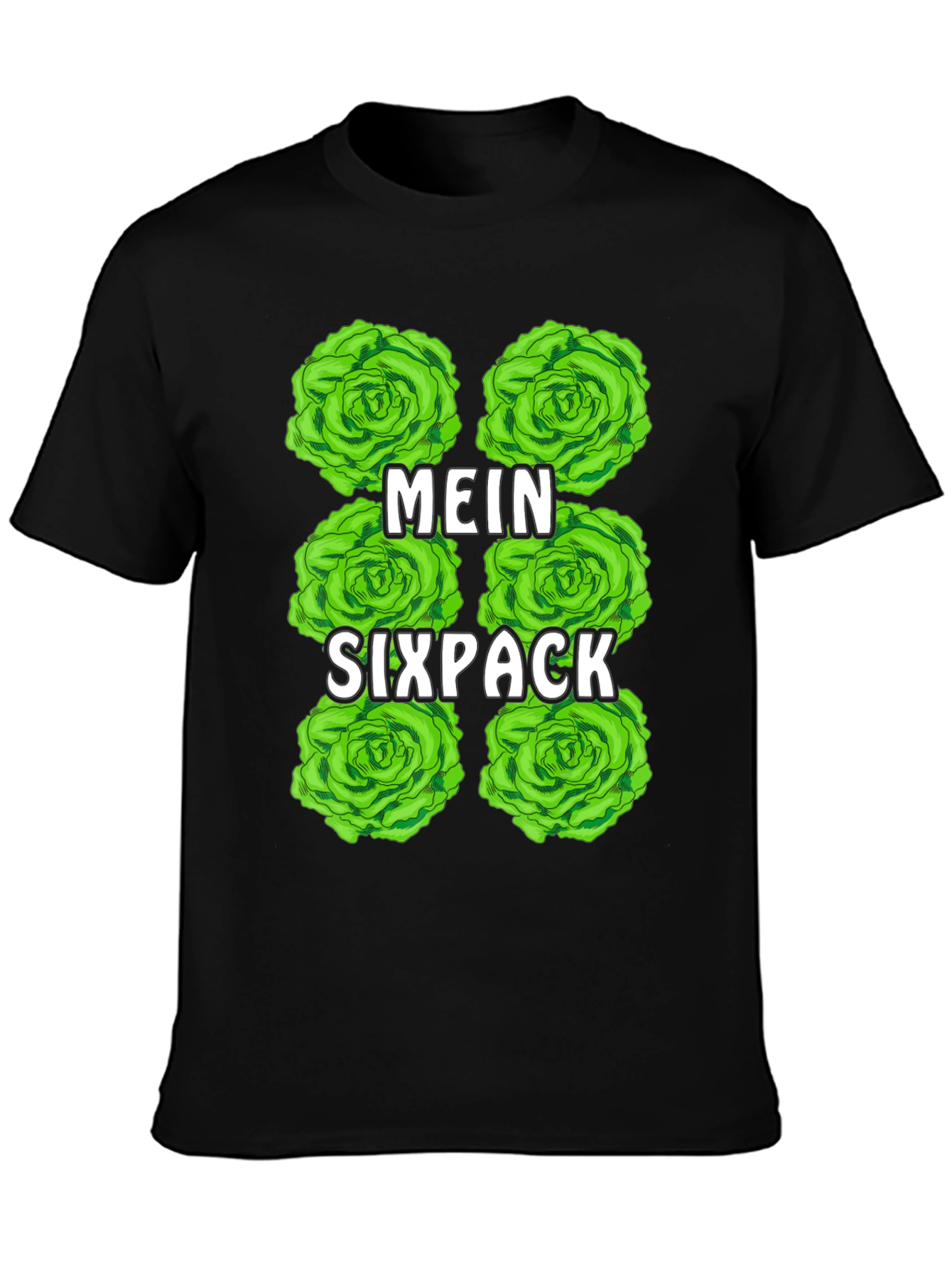 Mein Sixpack Lettuce Graphic Tee