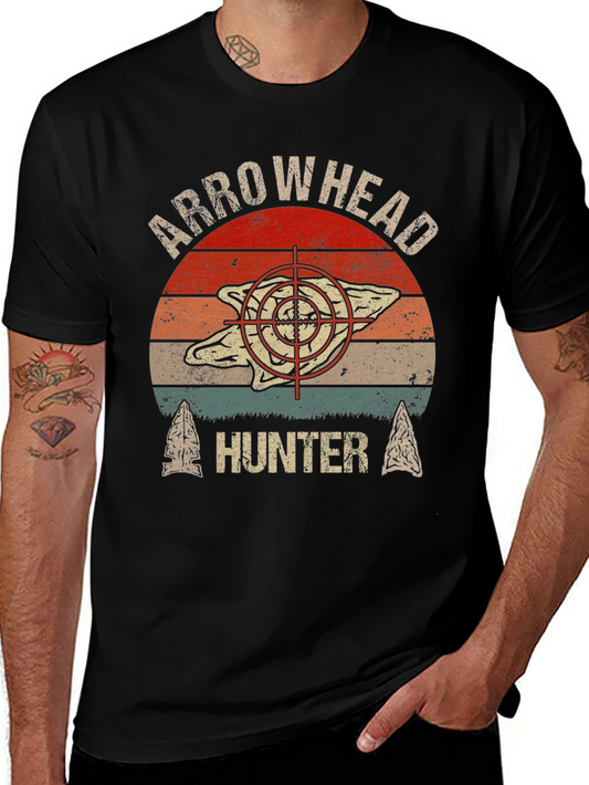 Arrowhead Hunter Graphic Tee - Vintage Style