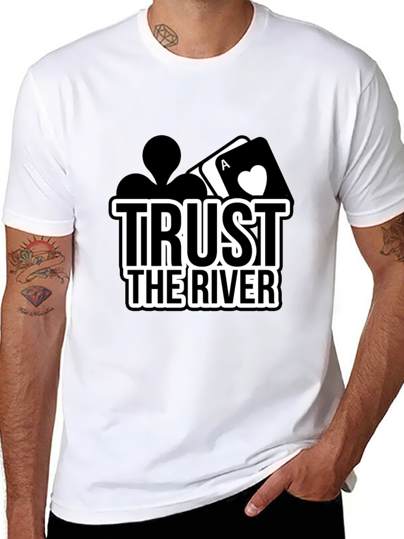 Trust The River Poker T-Shirt