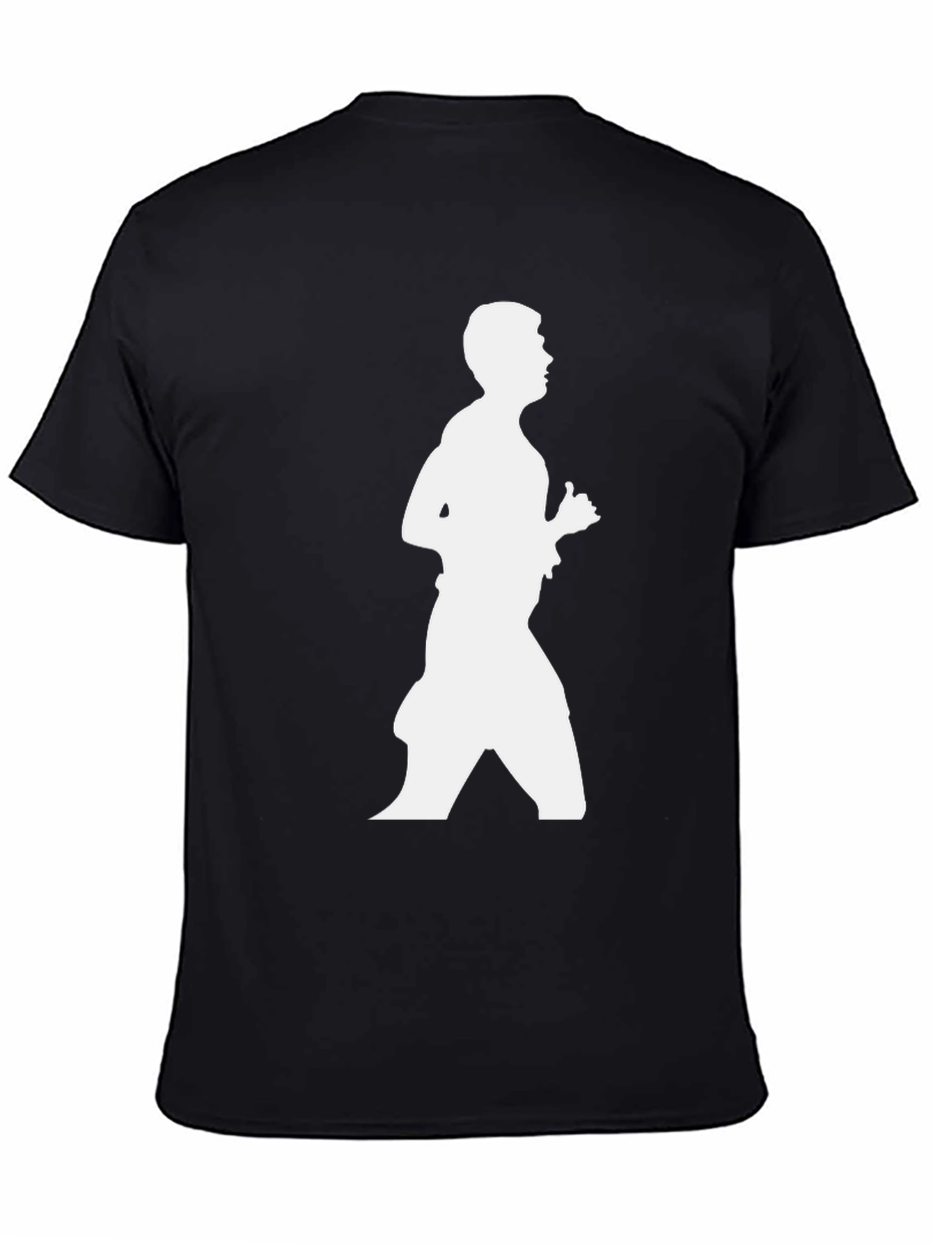 Runner Silhouette Black T-Shirt
