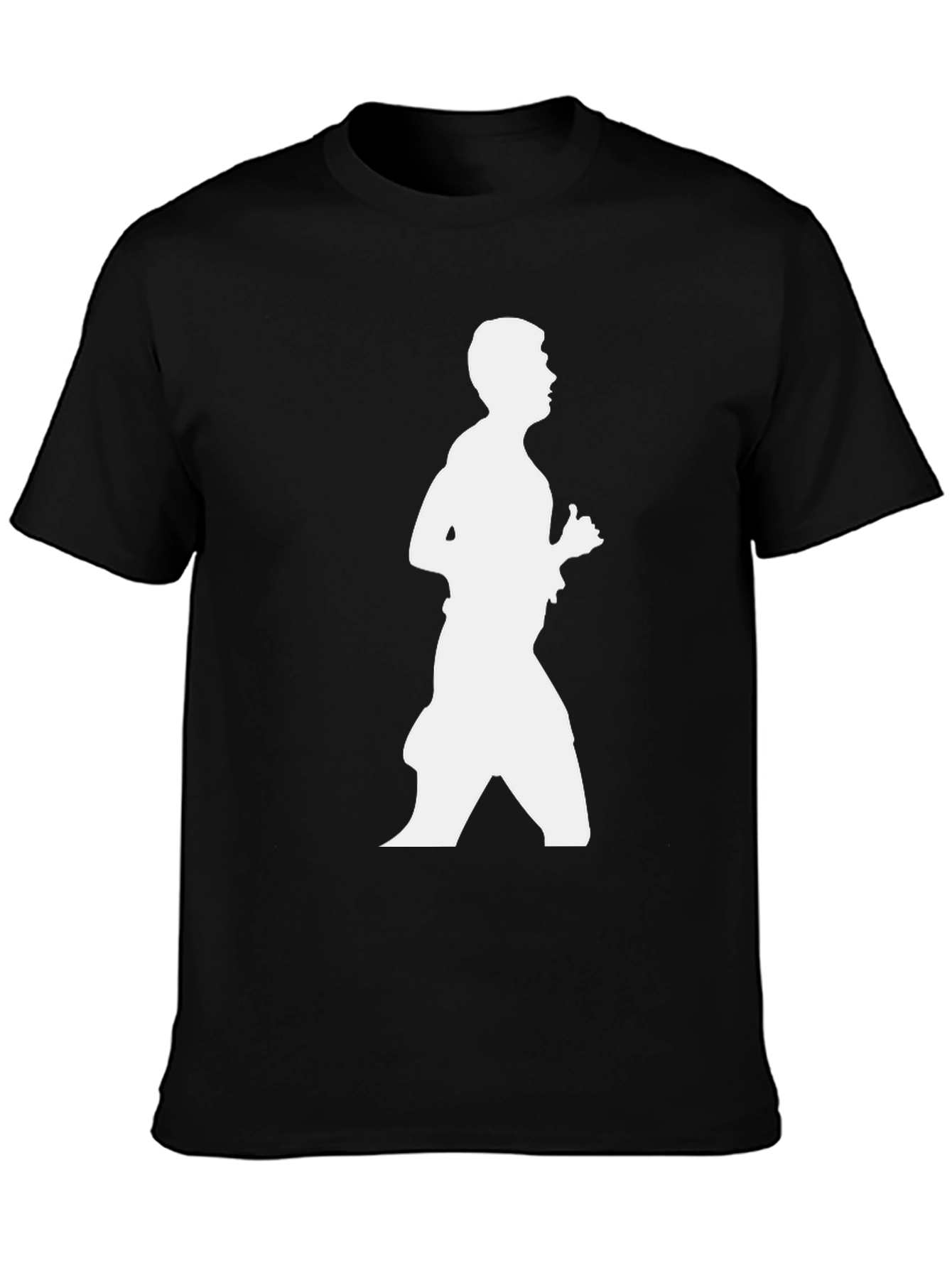 Runner Silhouette Black T-Shirt